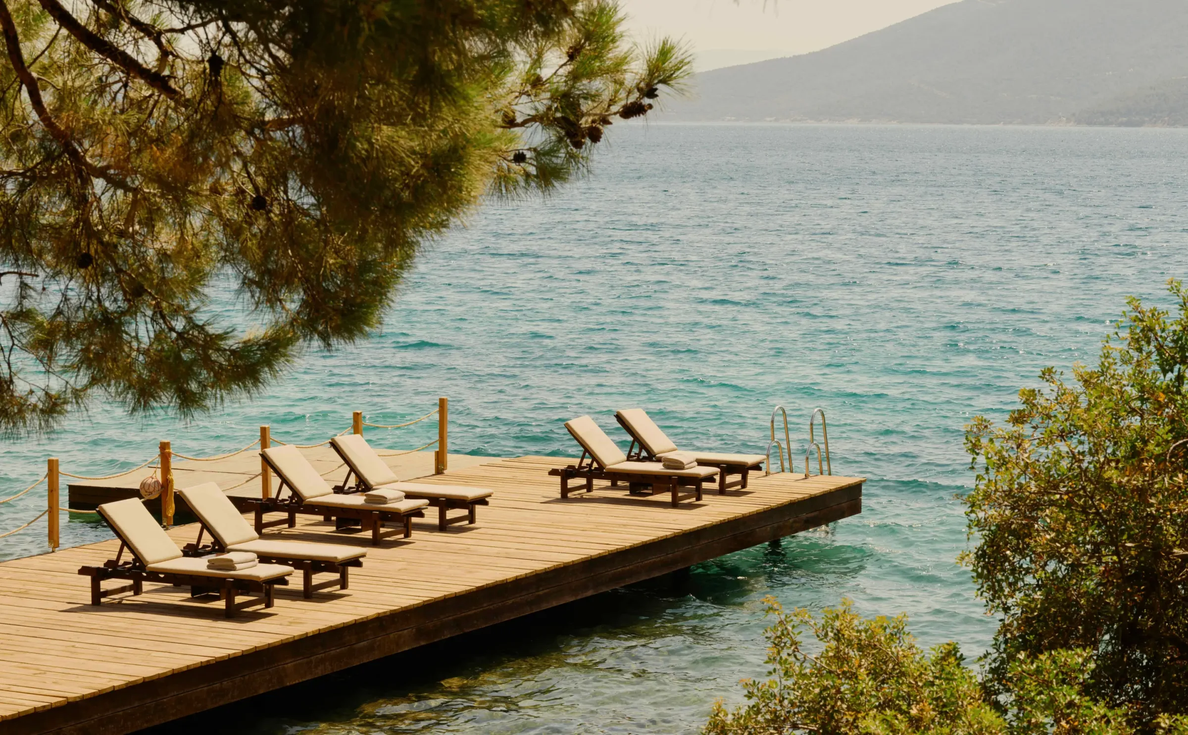 Aman Residences Bodrum Amanruya sahil iskelesi