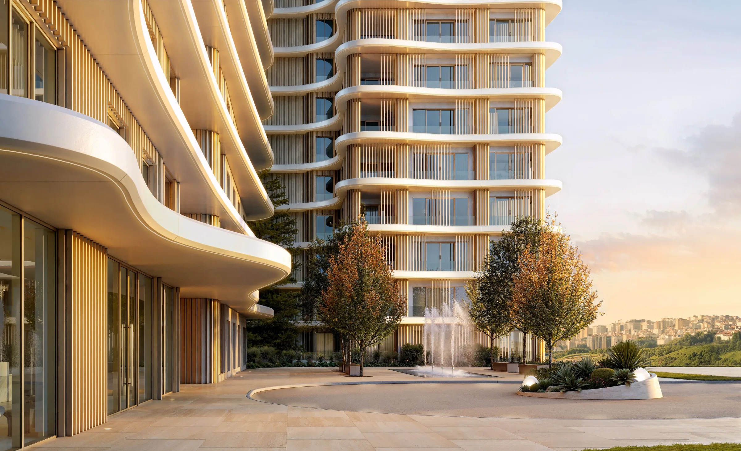 Ankara Residences by ELIE SAAB entrance and tower facade