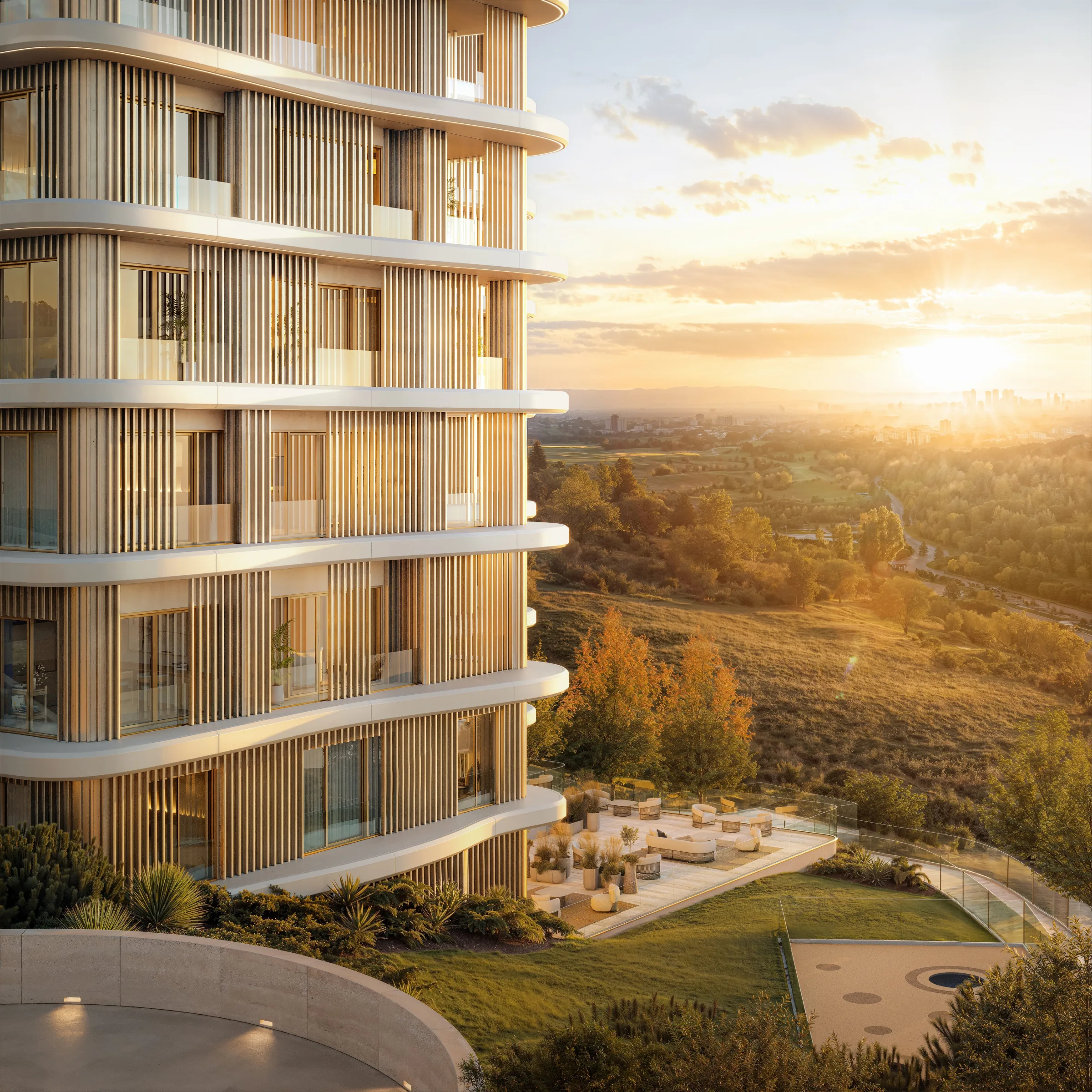 Ankara Residences by ELIE SAAB facade and landscaping