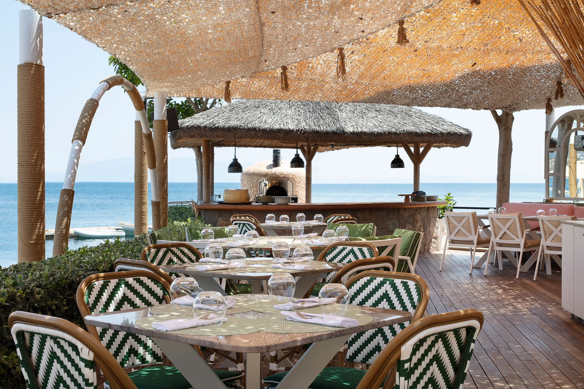 Caresse seaside restaurant