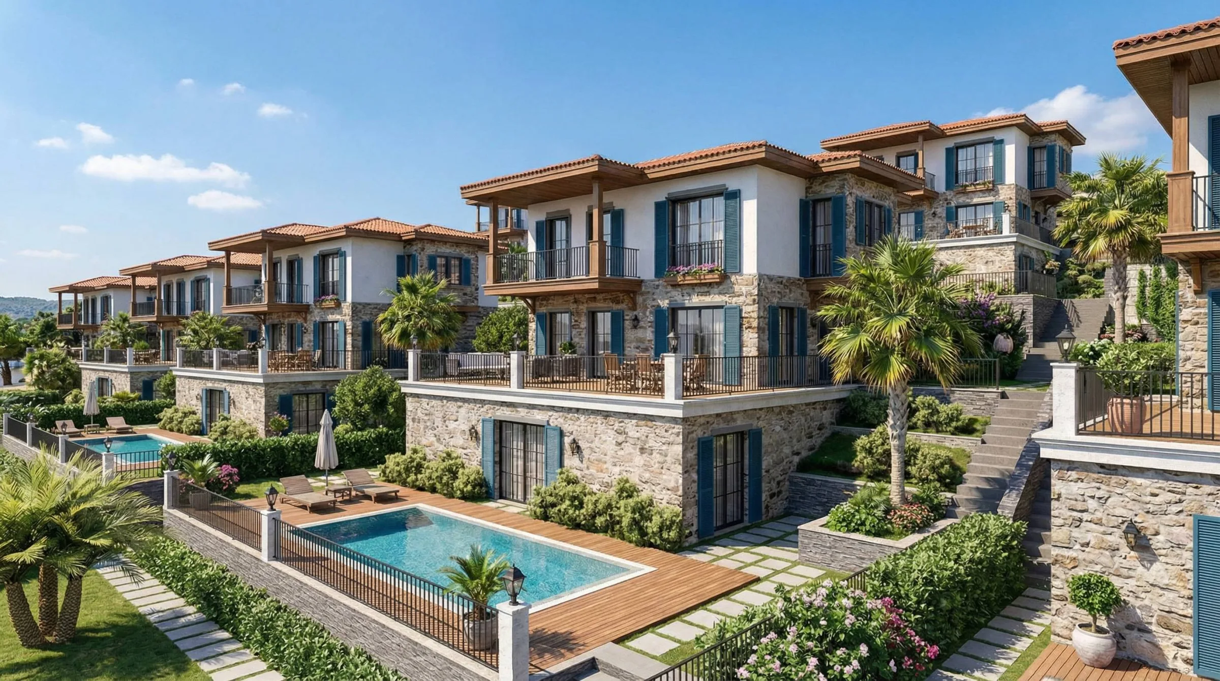 Conatus Natura villas and pools