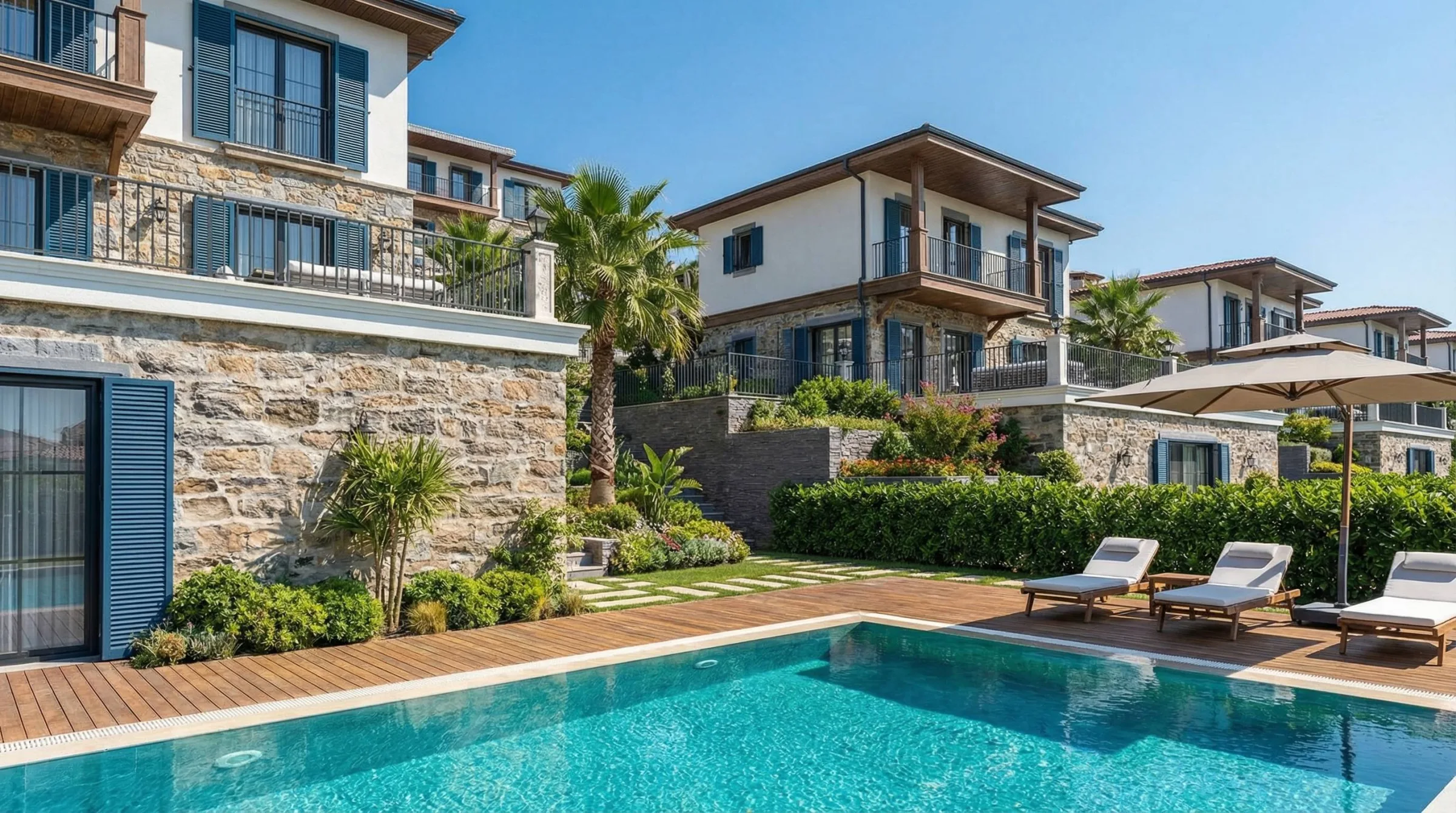 Conatus Natura villa pool