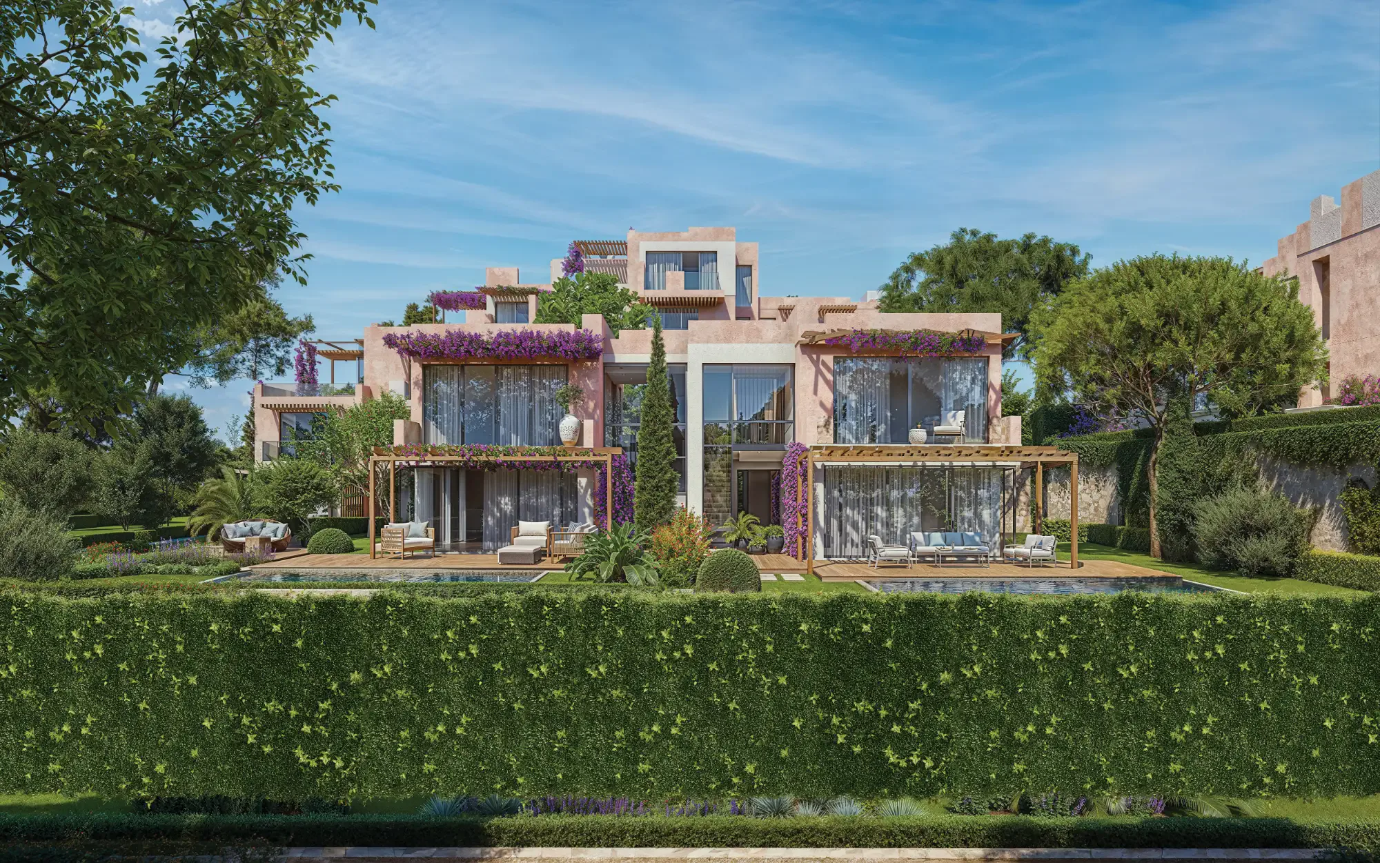 DAP Çeşme residential facades (render)
