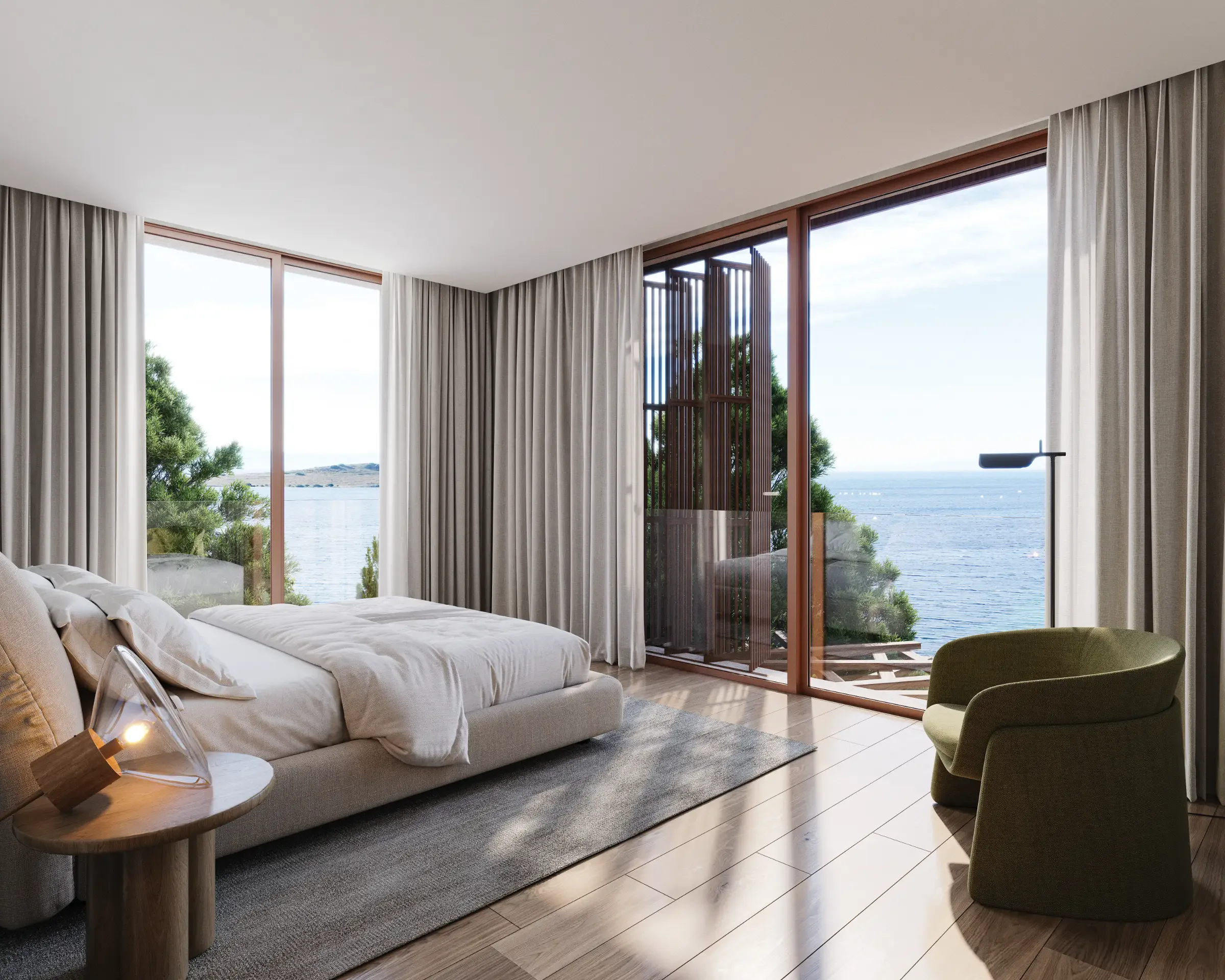 DAP Çeşme sample bedroom (render)