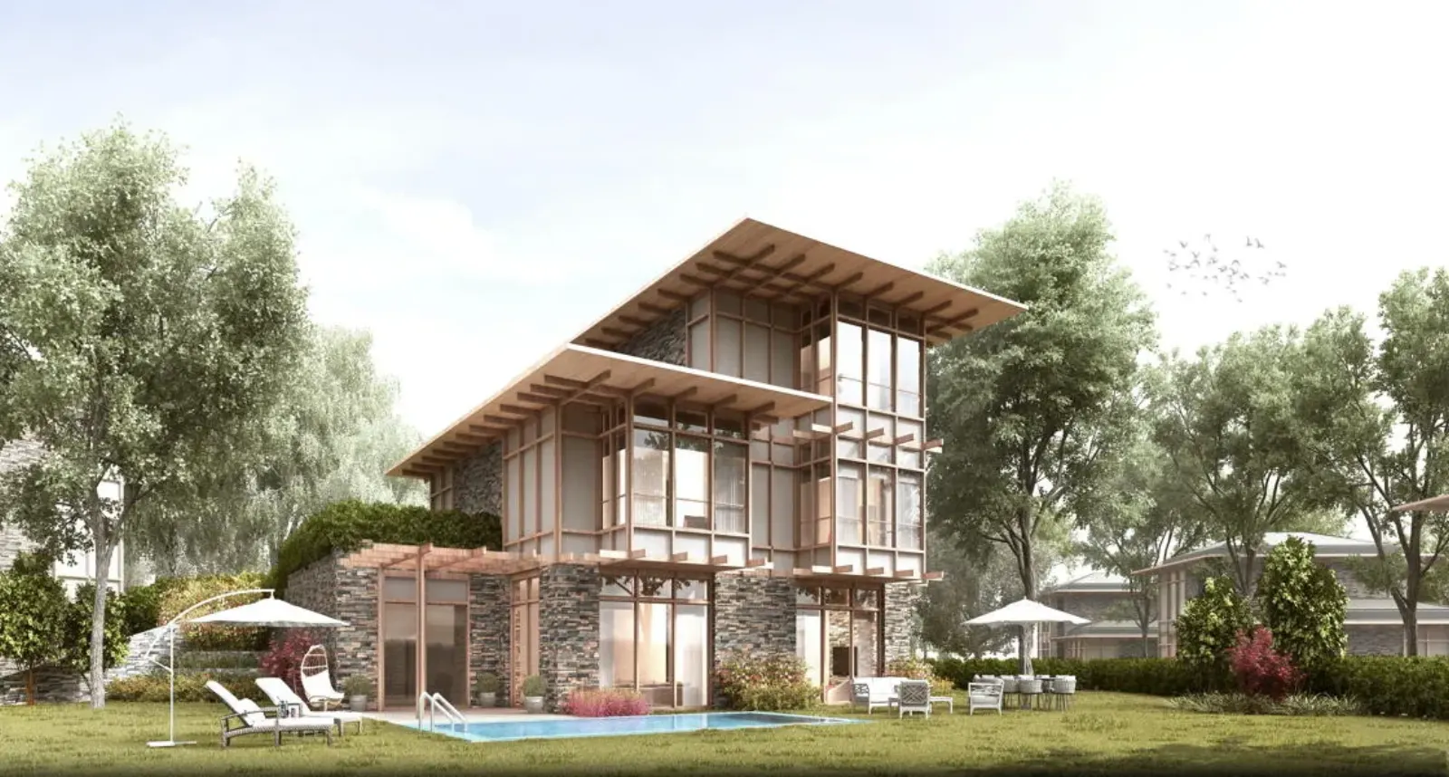 Dusler Vadisi Riva villa with pool
