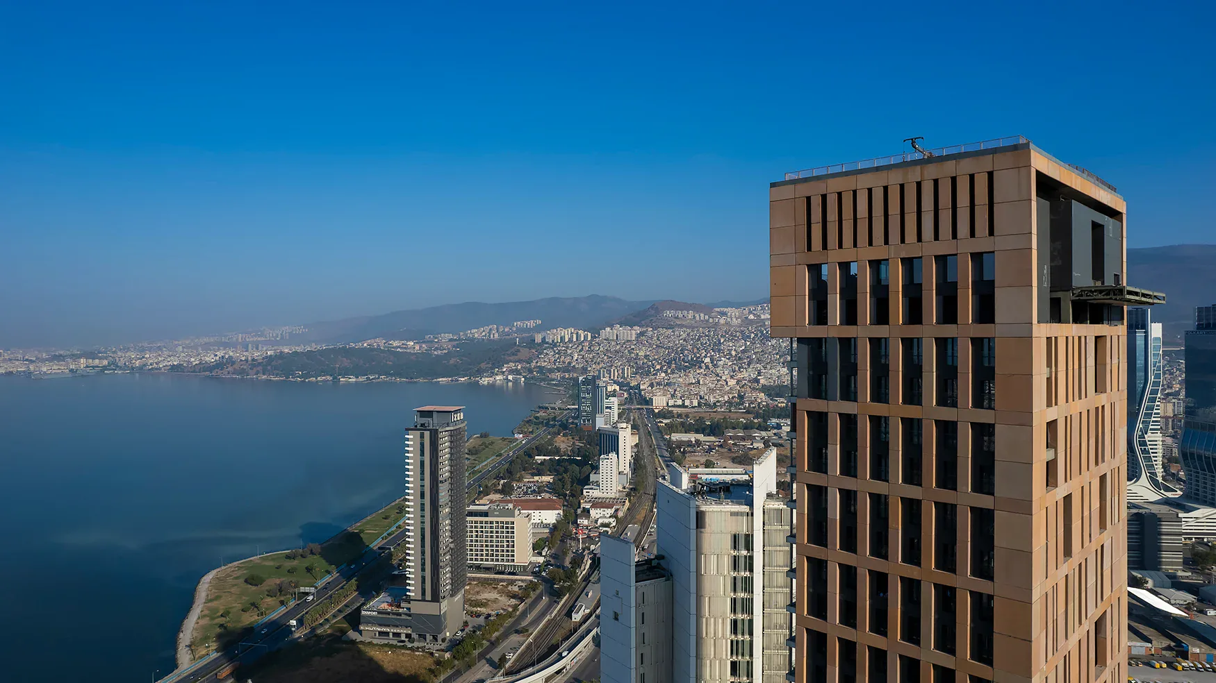 Ege Perla tower close-up