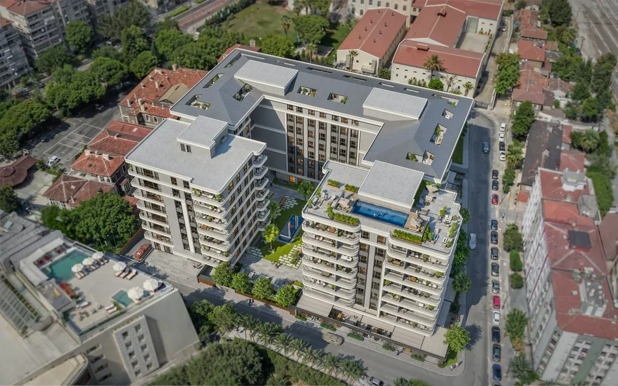 Ege Yapı Alsancak aerial view