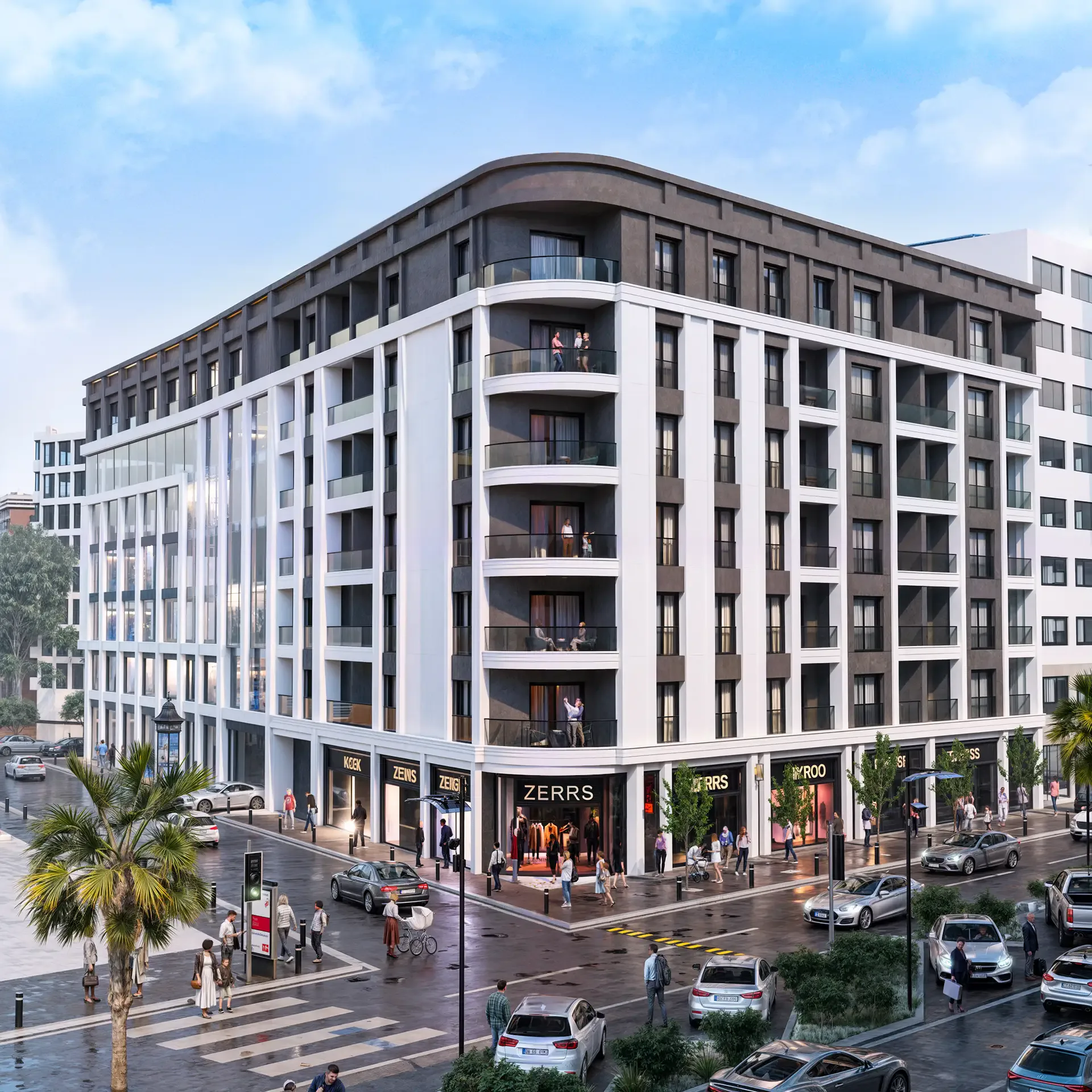 Ege Yapı Kordon İzmir dış görünüm