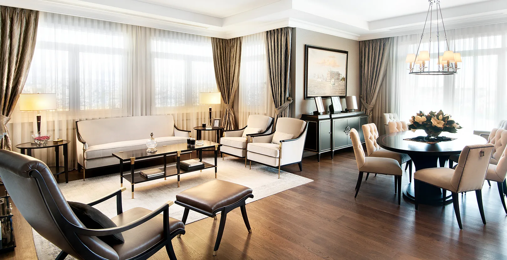Emaar Square Residences örnek daire salon