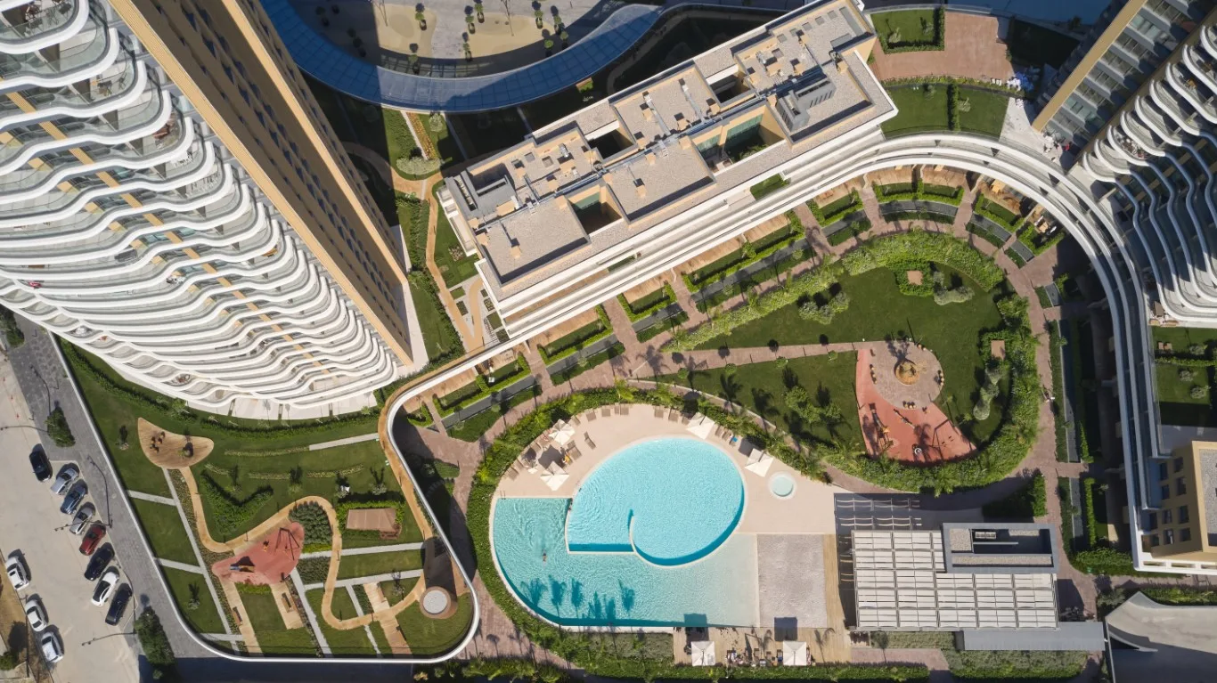 Folkart Vega aerial view