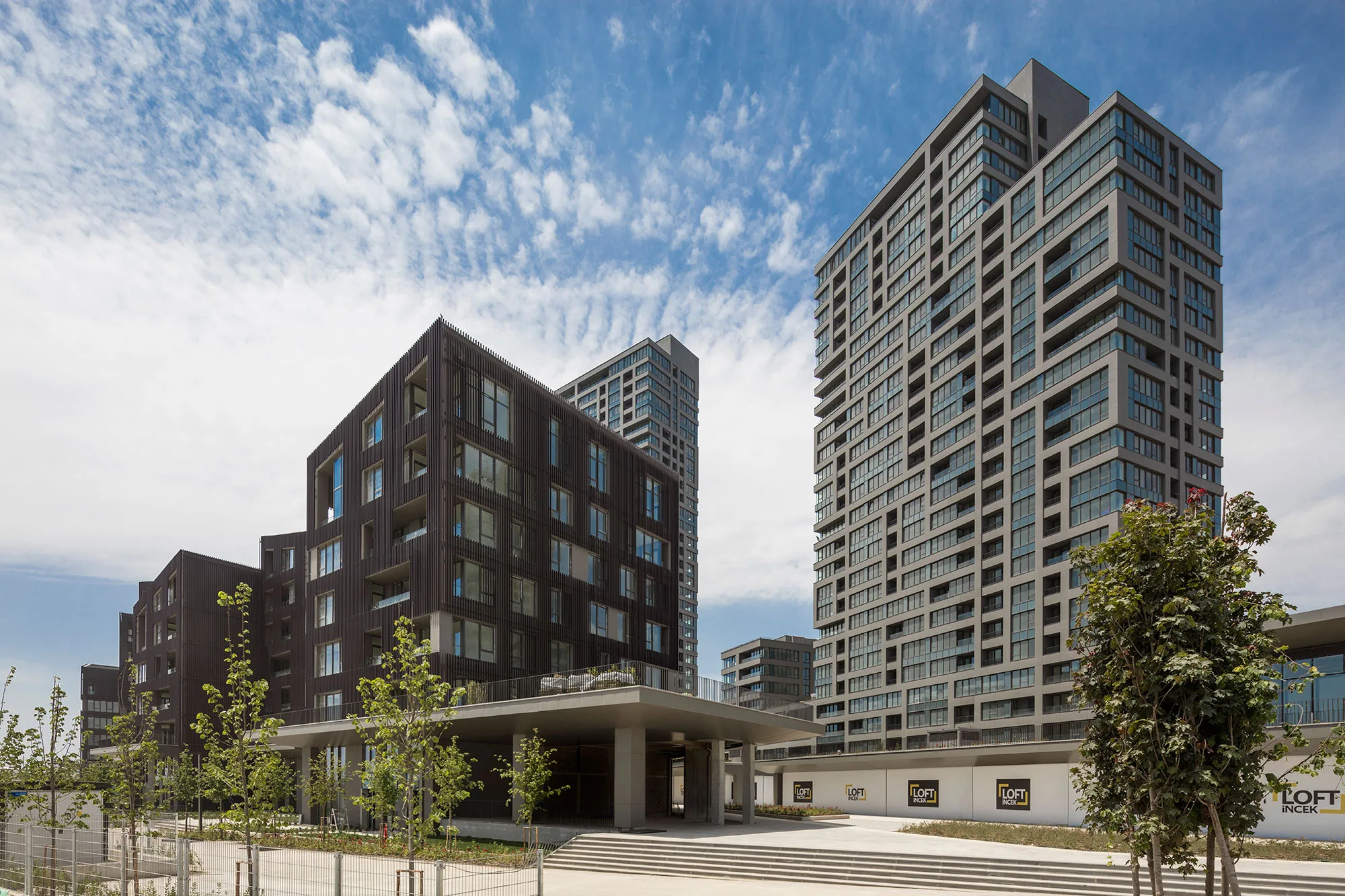 İncek Loft blocks and tower