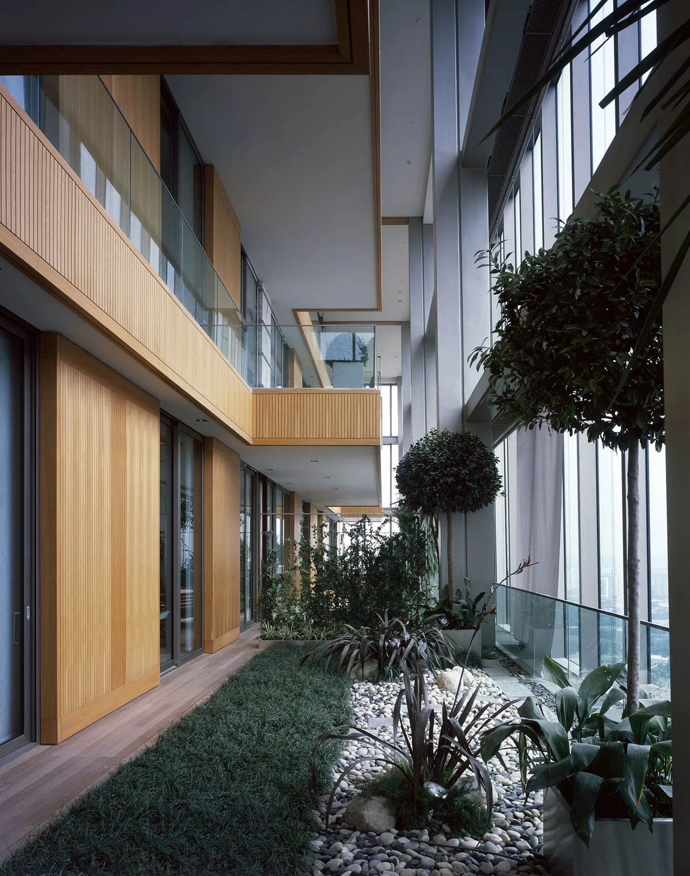 Istanbul Sapphire vertical gardens