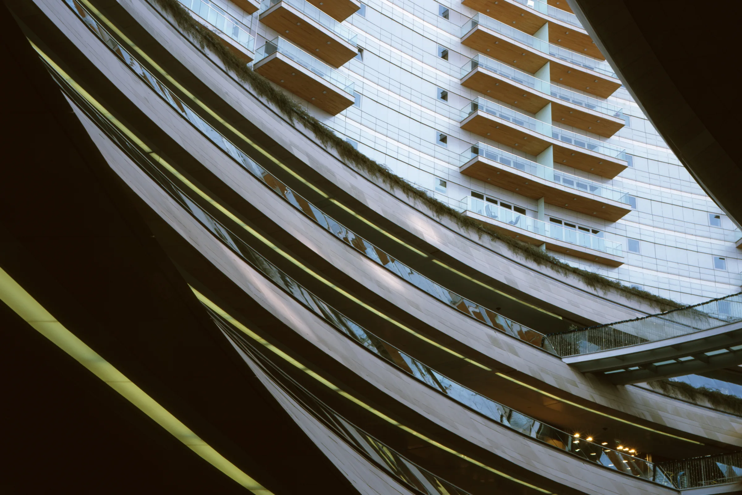Kanyon Residences curved facade