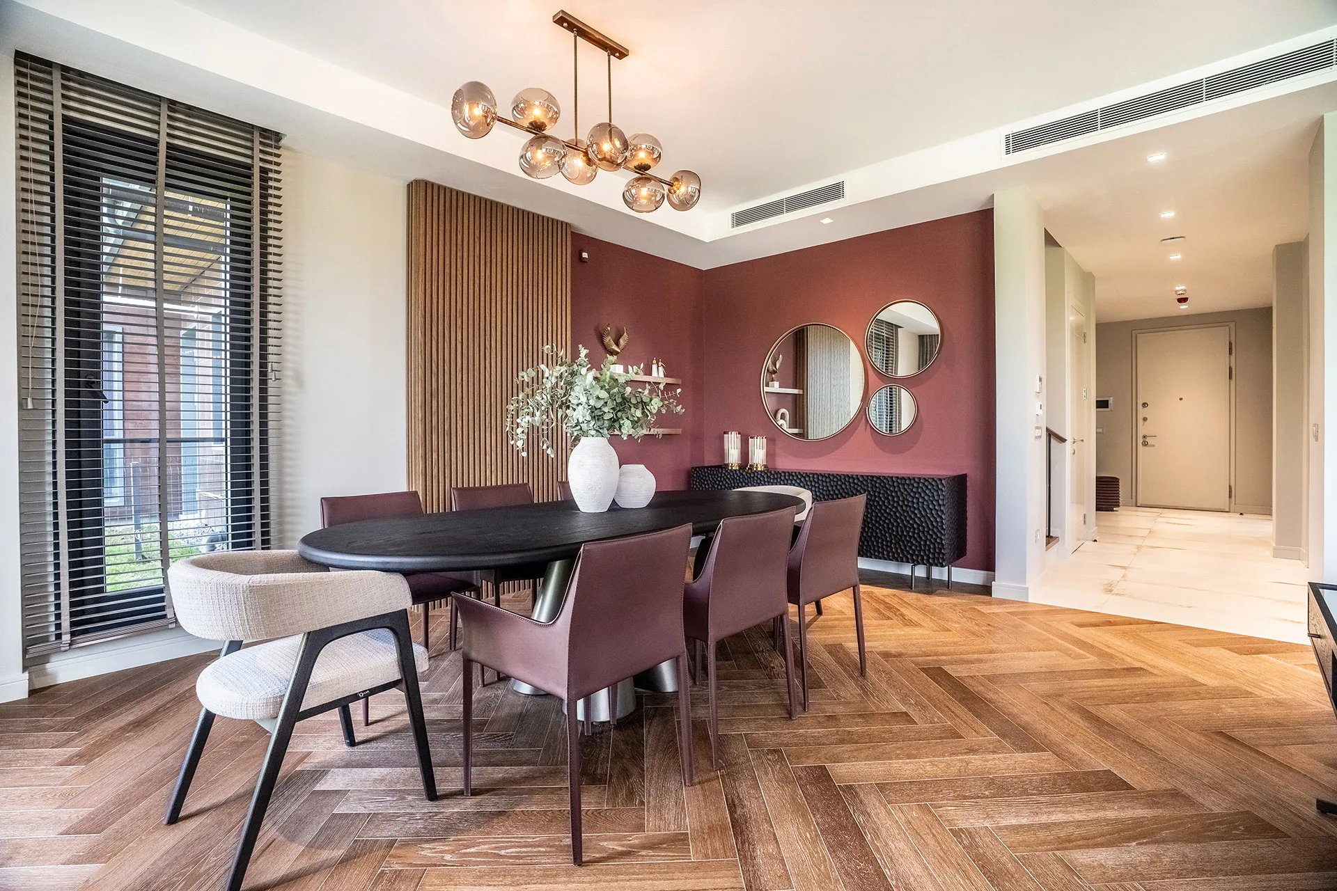 Kasaba Modern yemek alanı