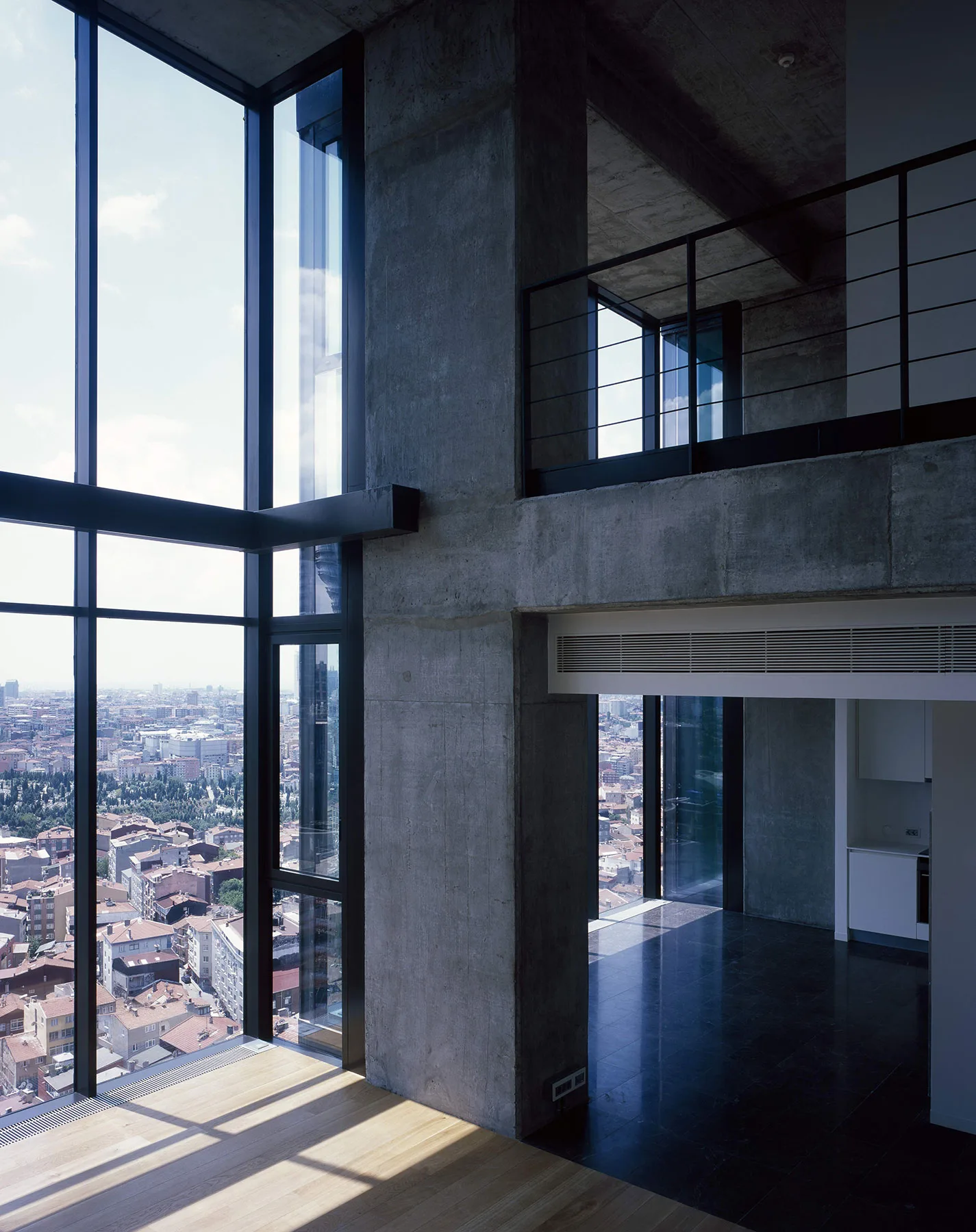 Levent Loft 2 (Loft Gardens) asma kat ve manzara