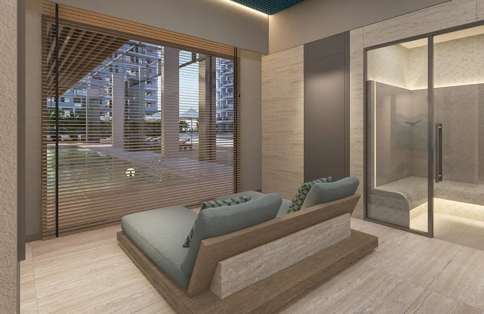 LUViYA spa relaxation area