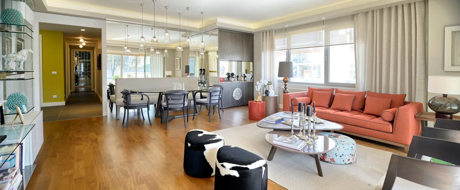 Mahall Ankara show flat living room