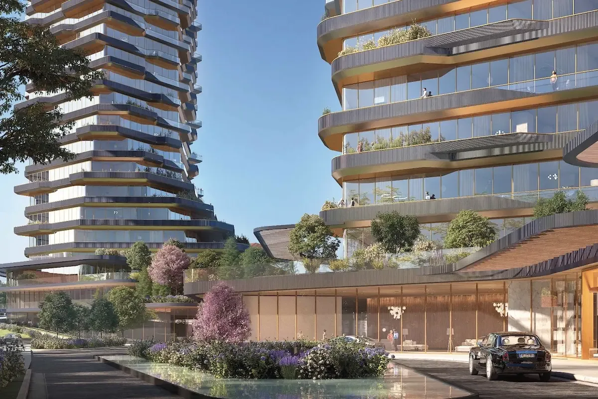 The Residences at Mandarin Oriental Etiler kuleler ve podyum