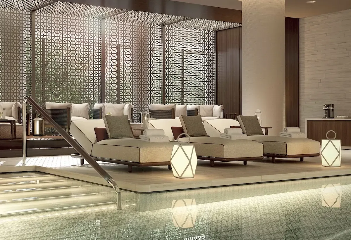 The Residences at Mandarin Oriental Etiler kapalı havuz ve spa