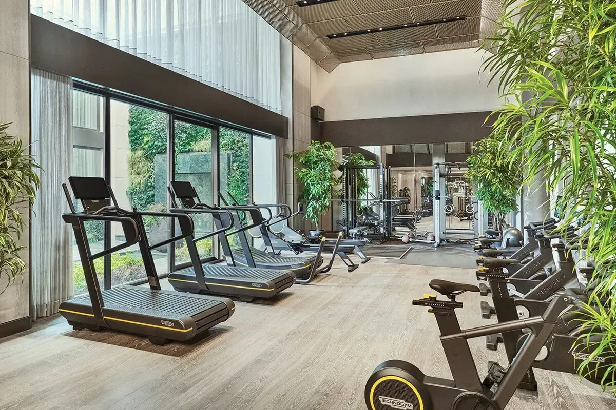 The Residences at Mandarin Oriental Etiler fitness salonu