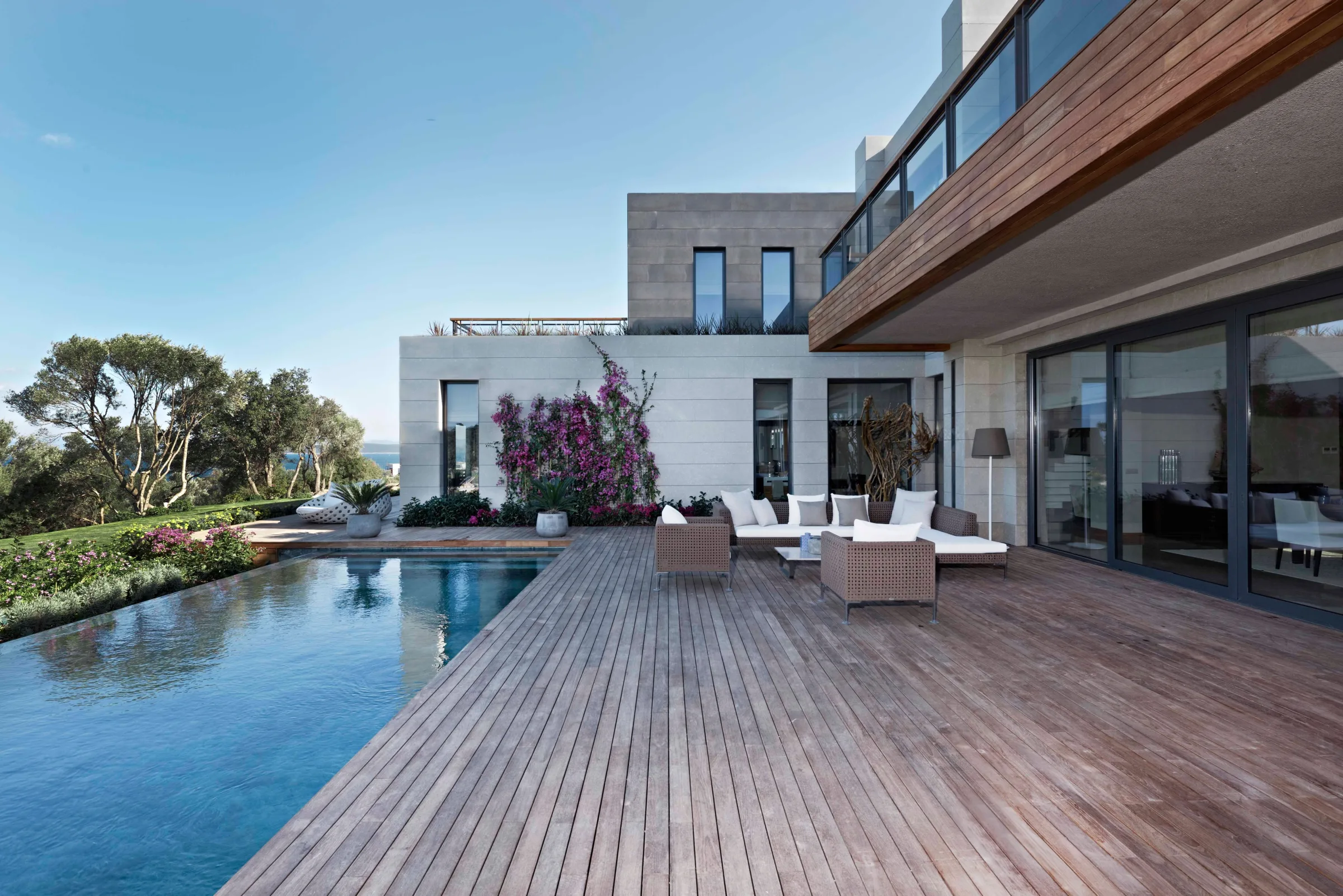 Mandarin Oriental Bodrum villa and infinity pool