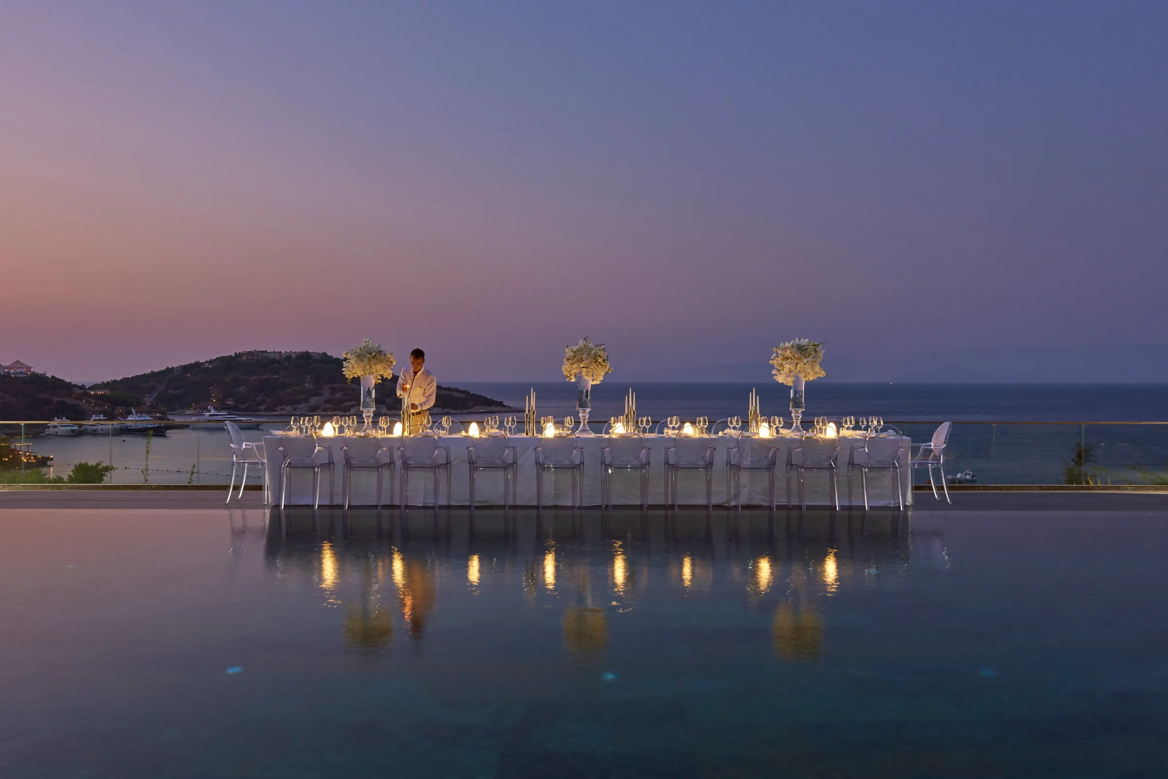 Mandarin Oriental Bodrum seaside terrace