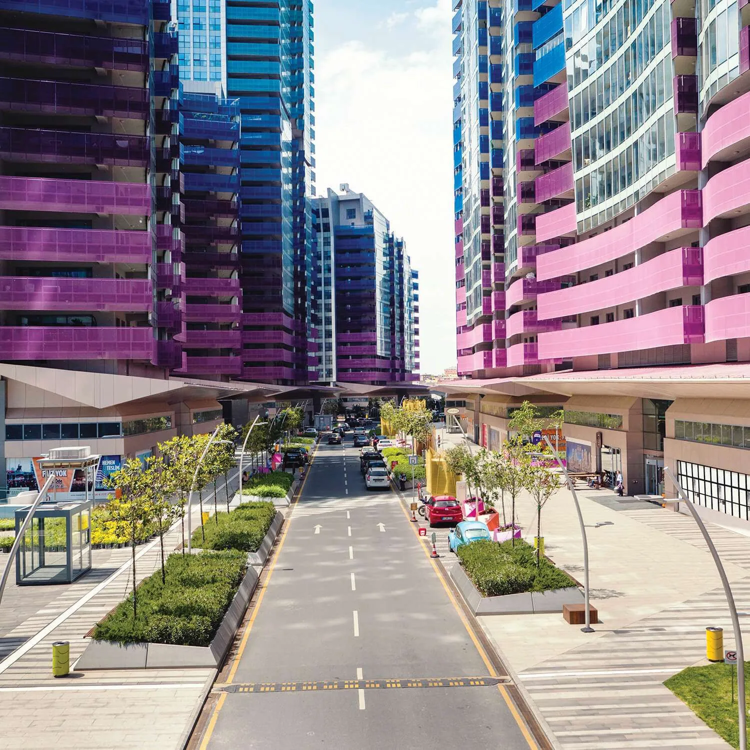 Ağaoğlu Maslak 1453 site içi cadde