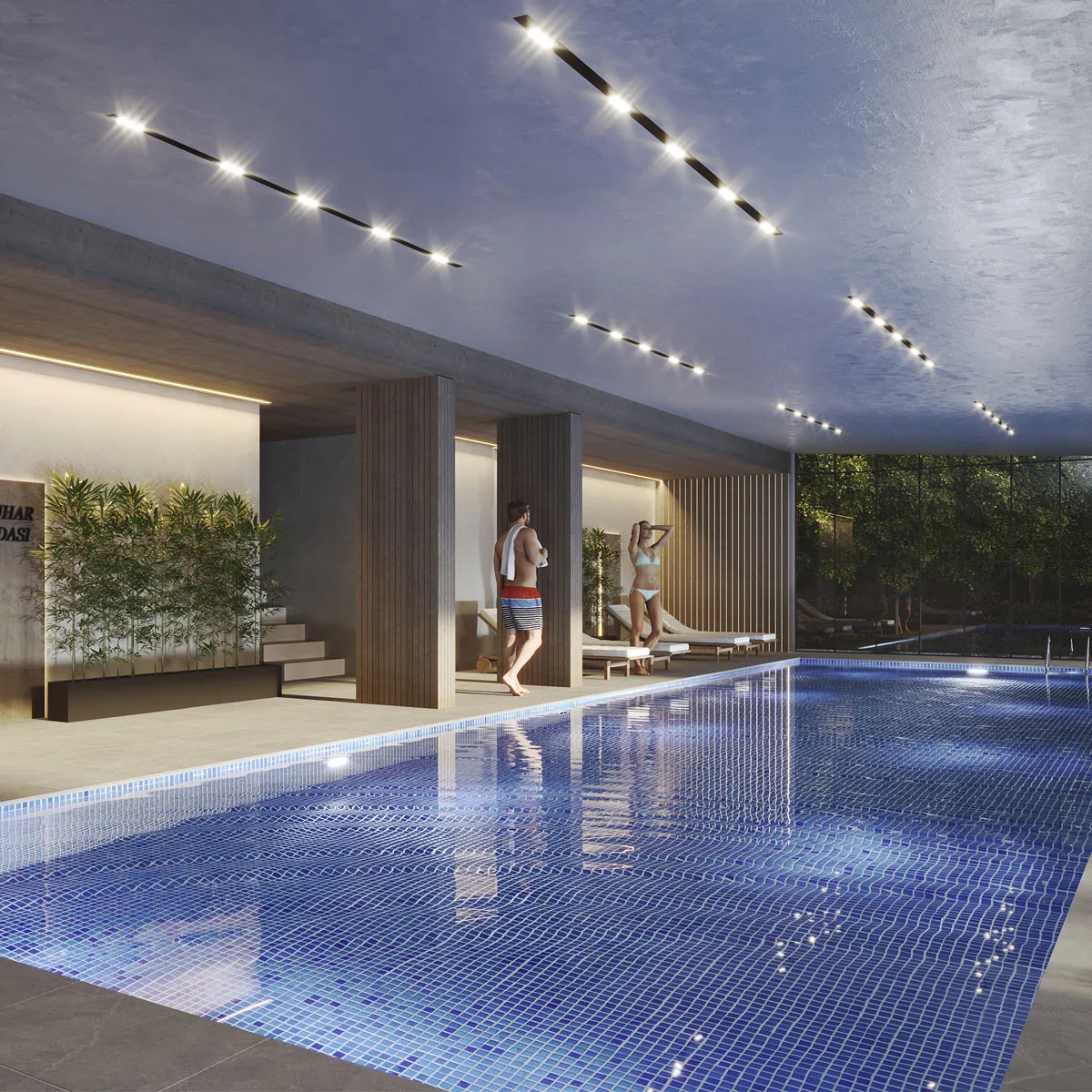 MiaPort Villas indoor pool