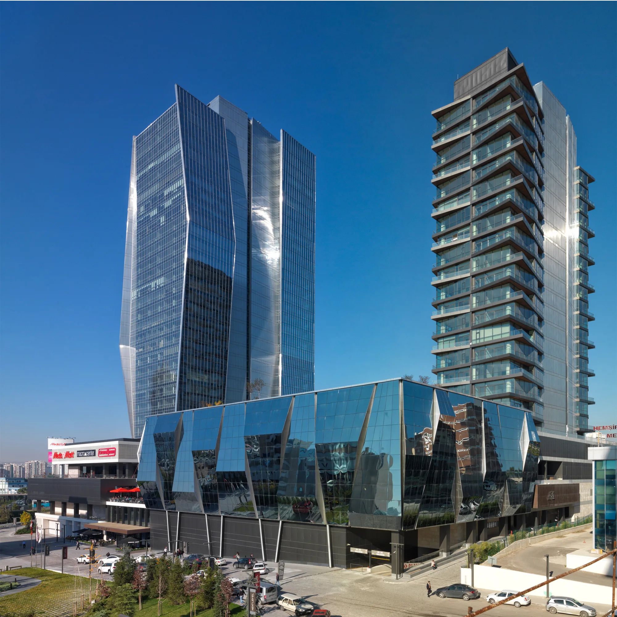 Next Level Ankara residential and office towers