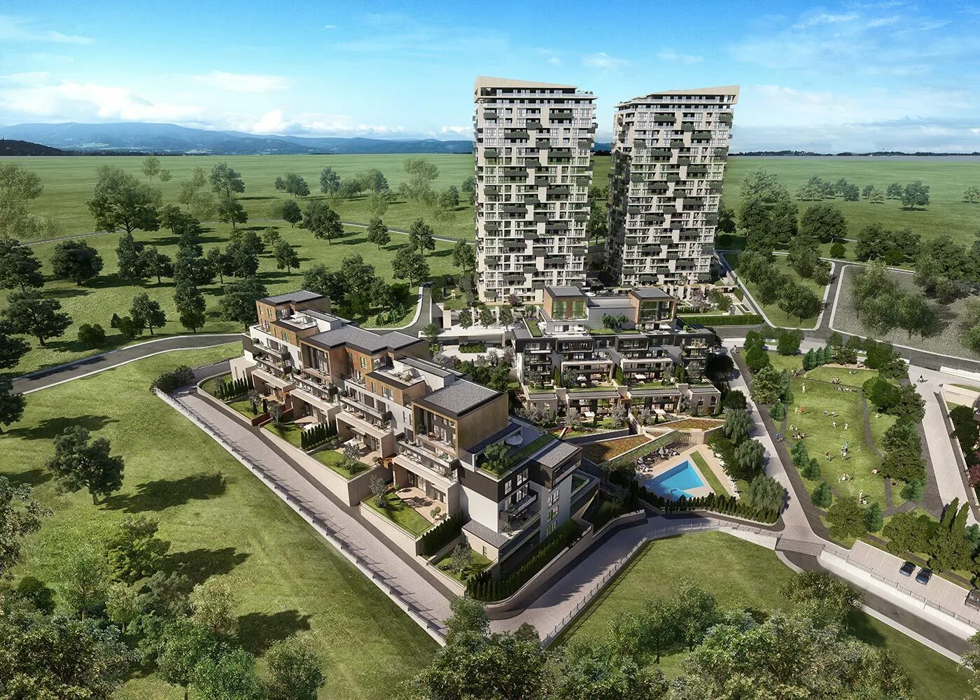 Next Level Çayyolu general view (render)