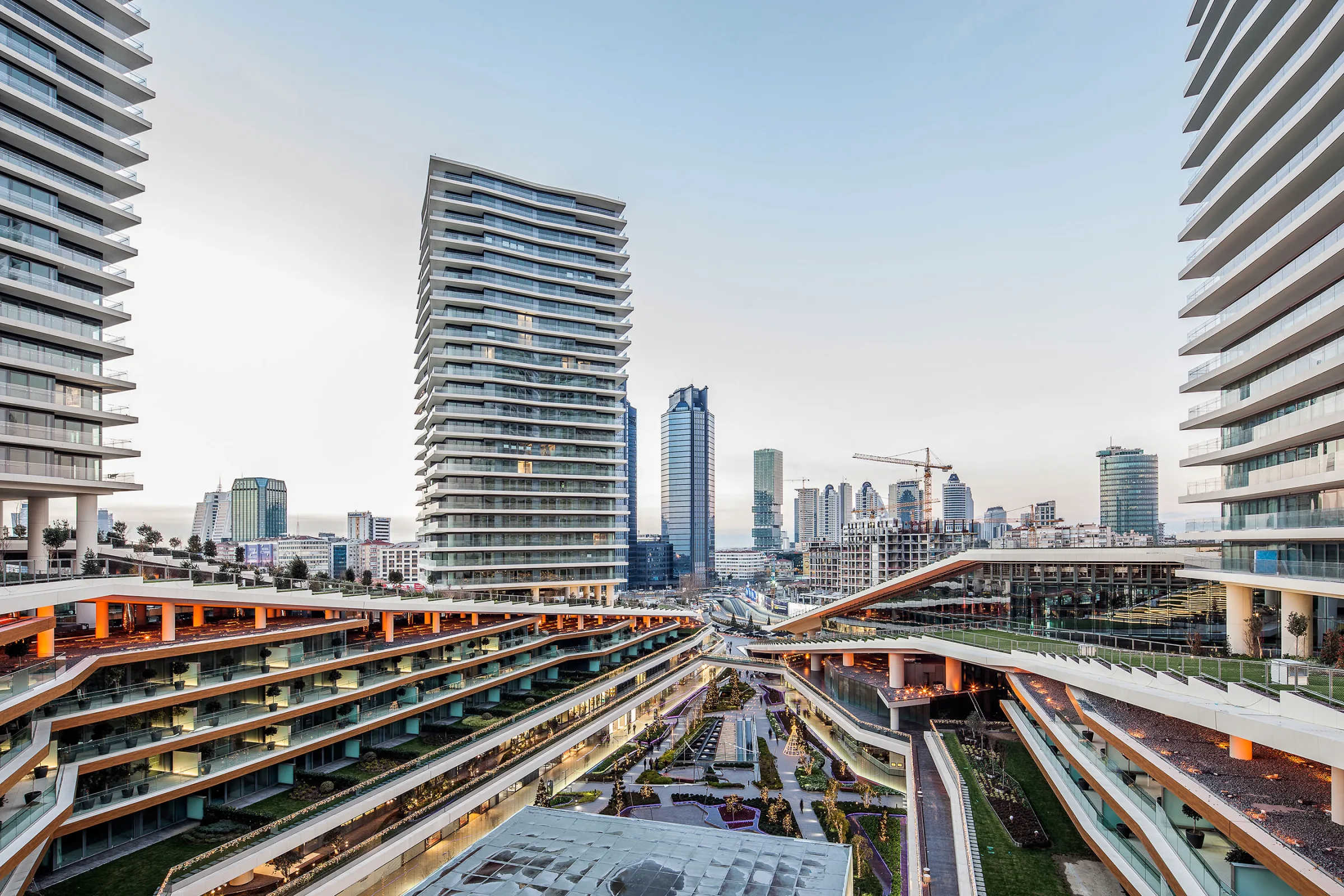 Zorlu Center residential towers