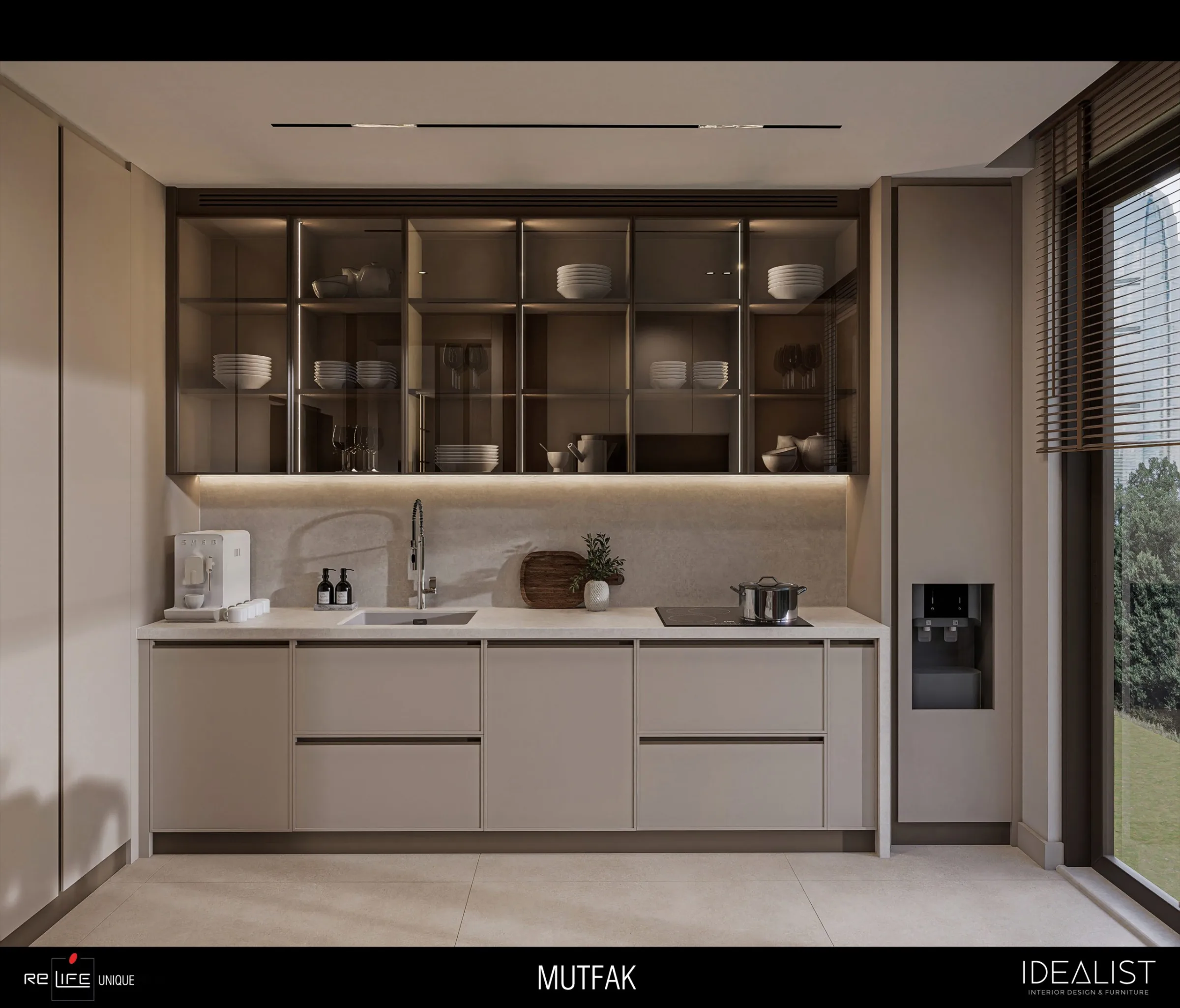 Relife Unique show flat kitchen
