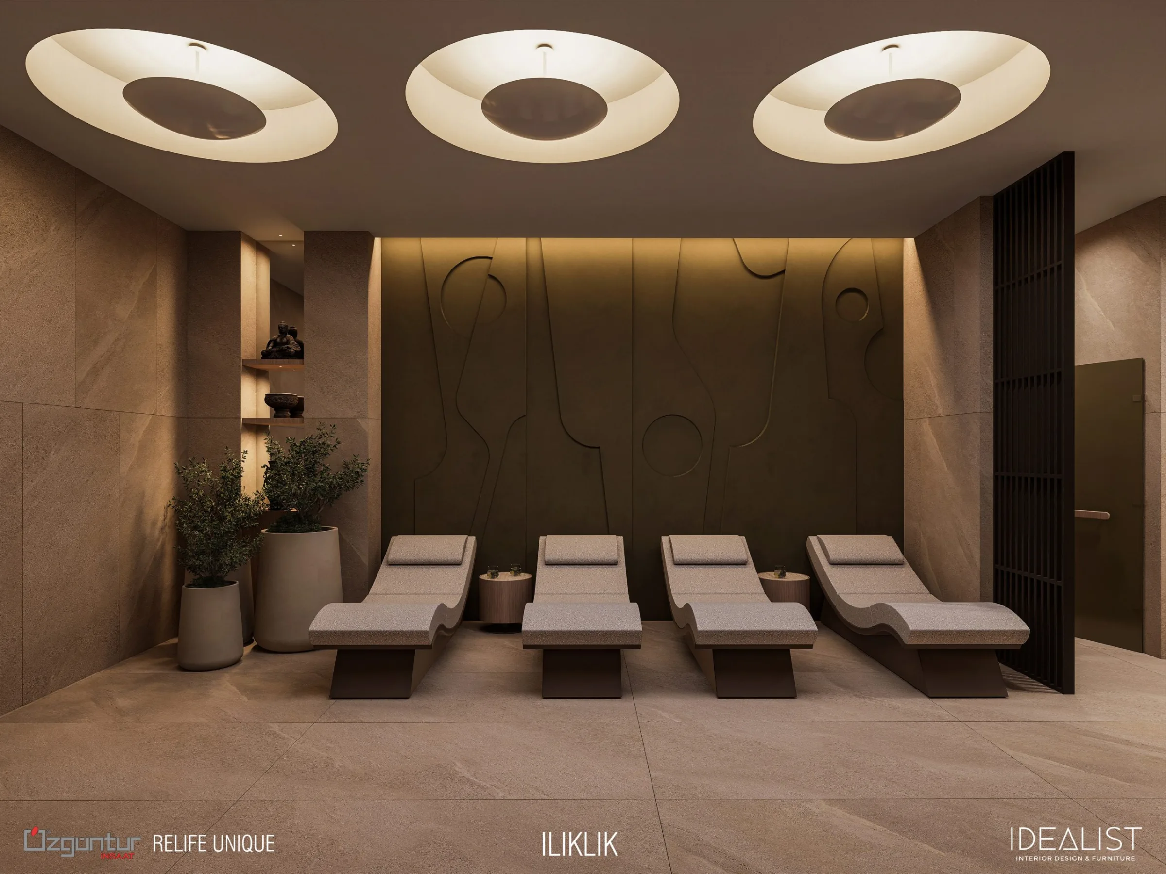 Relife Unique spa relaxation room