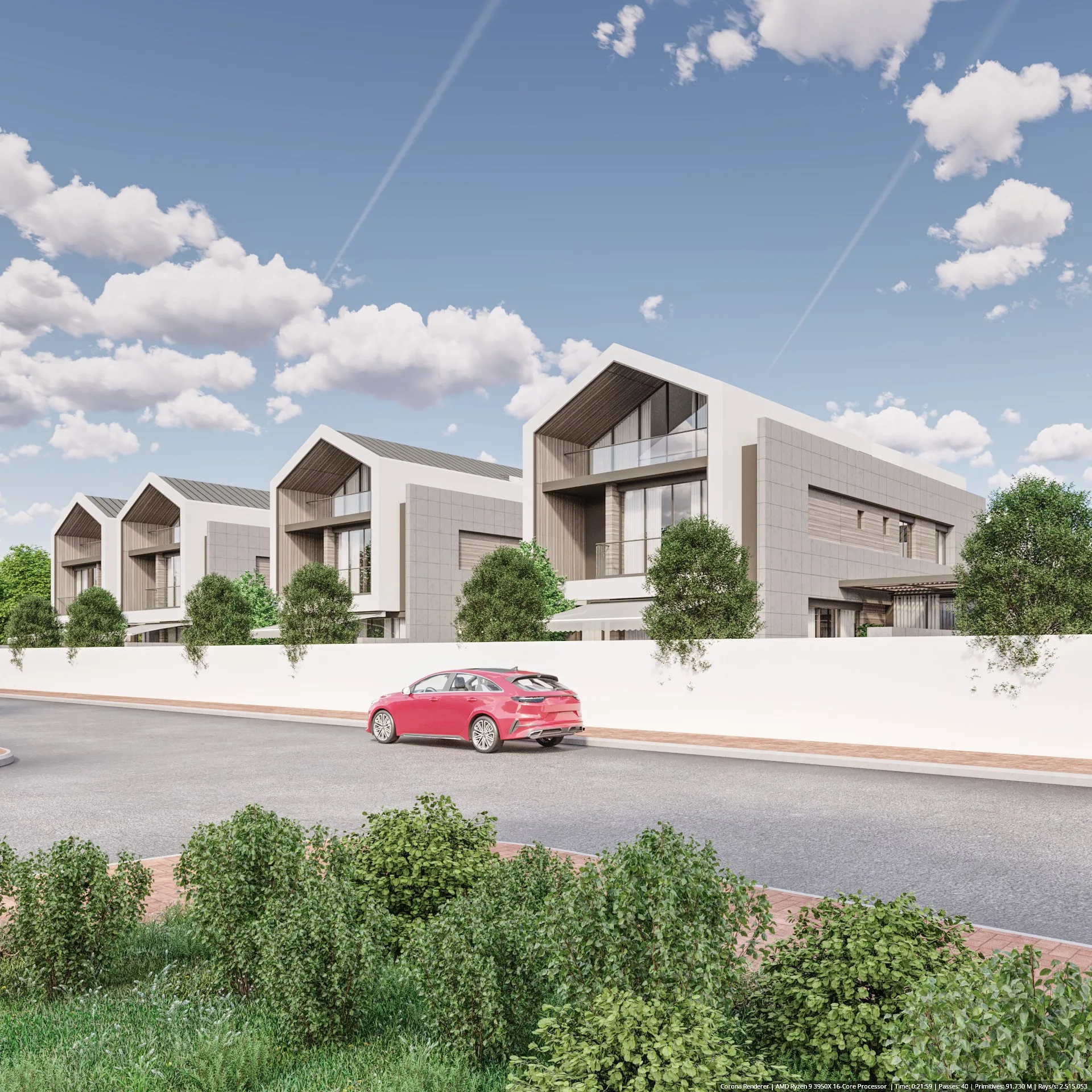 Relife Villas sokak görünümü