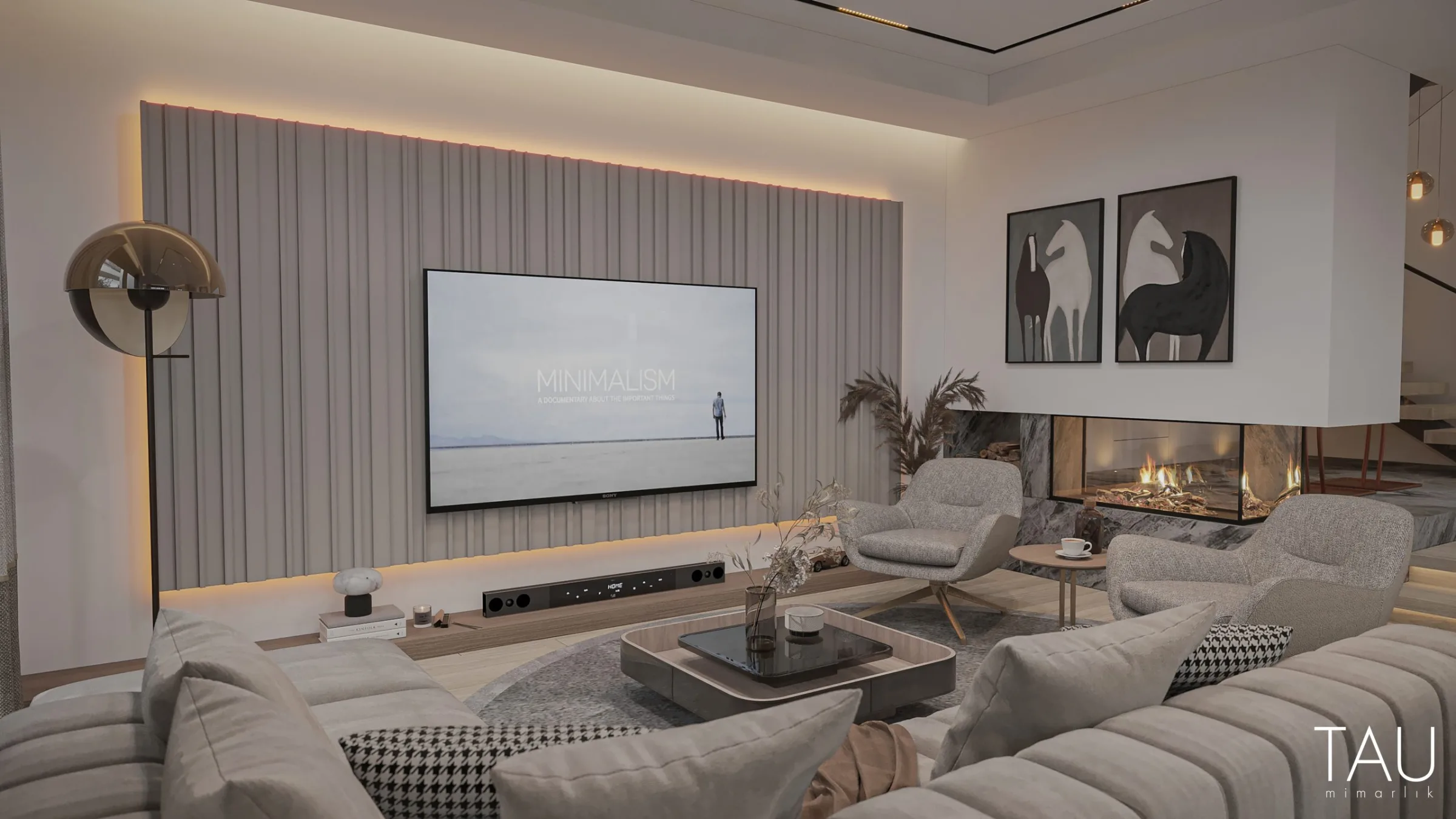 Relife Villas oturma alanı