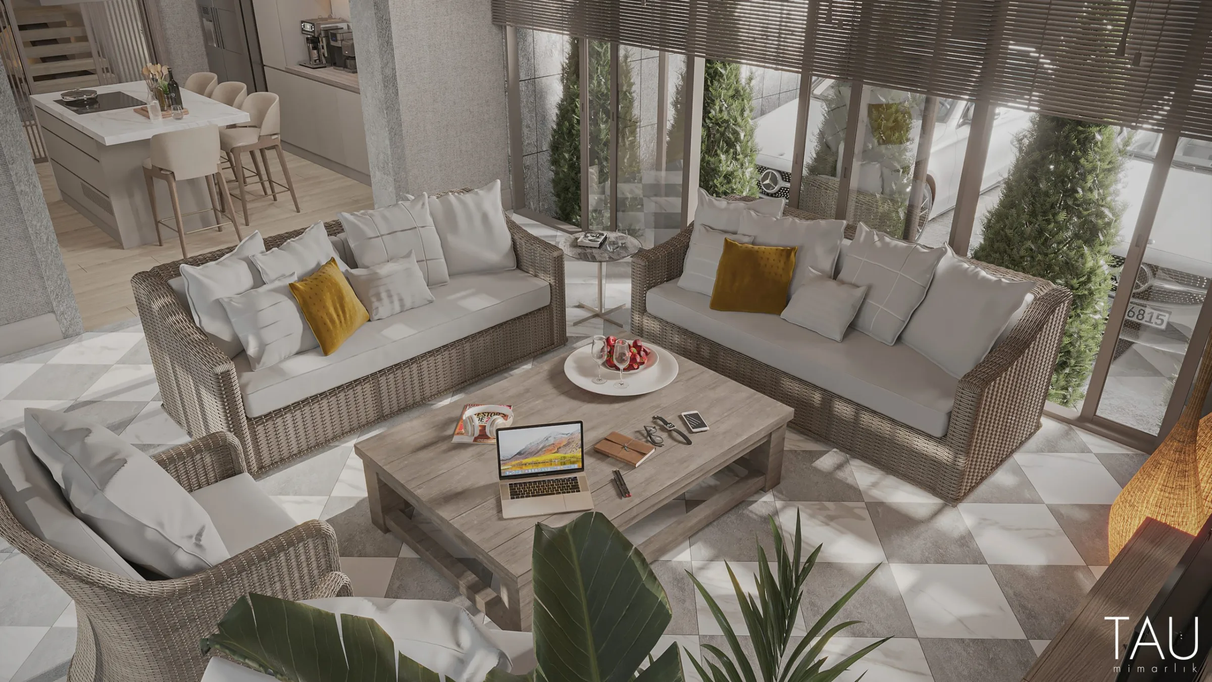 Relife Villas yaşam alanı
