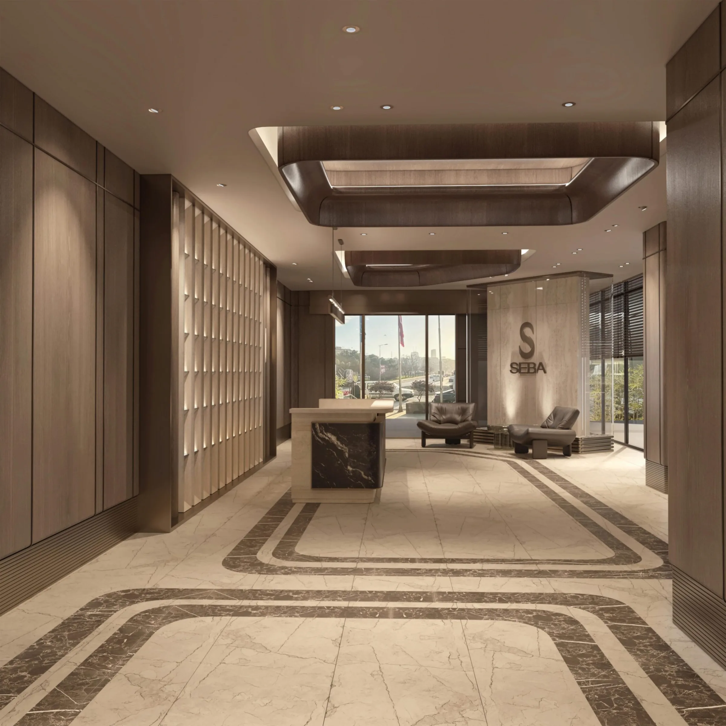 Seba Center Residences lobby