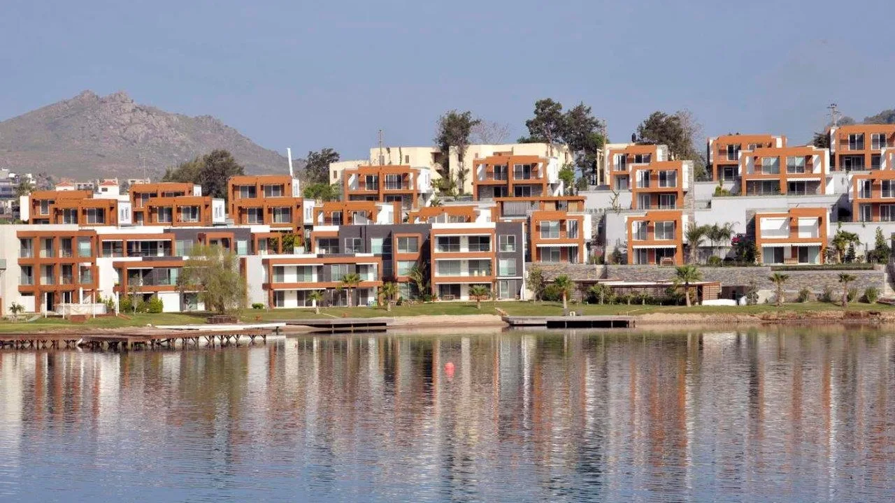 Seba Green residences seen from the waterfront