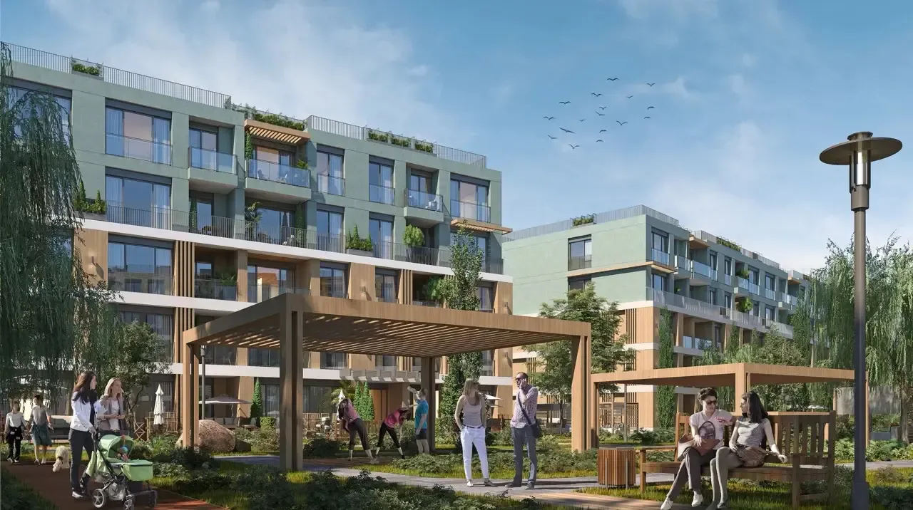 Seba Harmony pergola and promenade