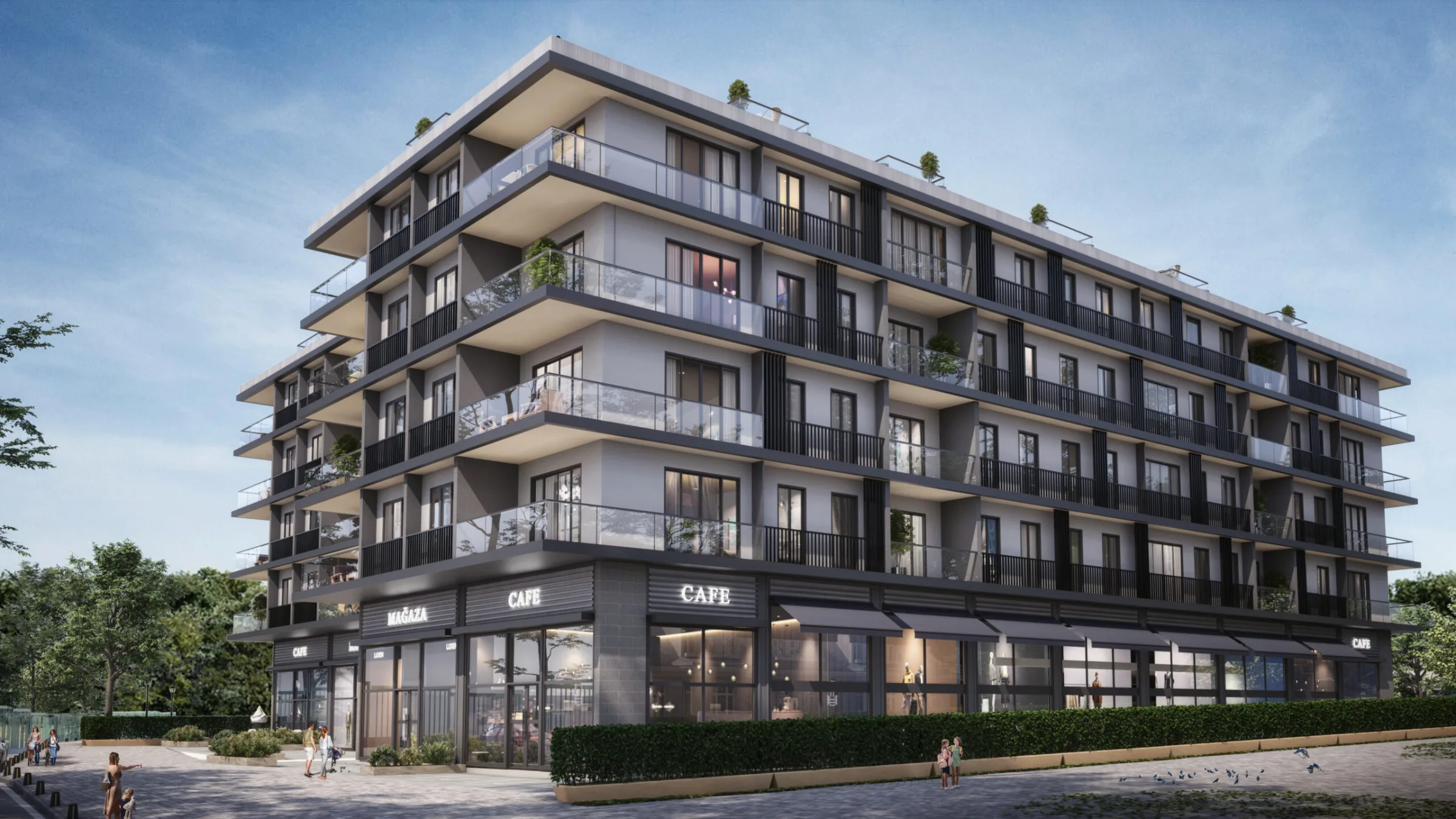 Seba Nest köşe cephe