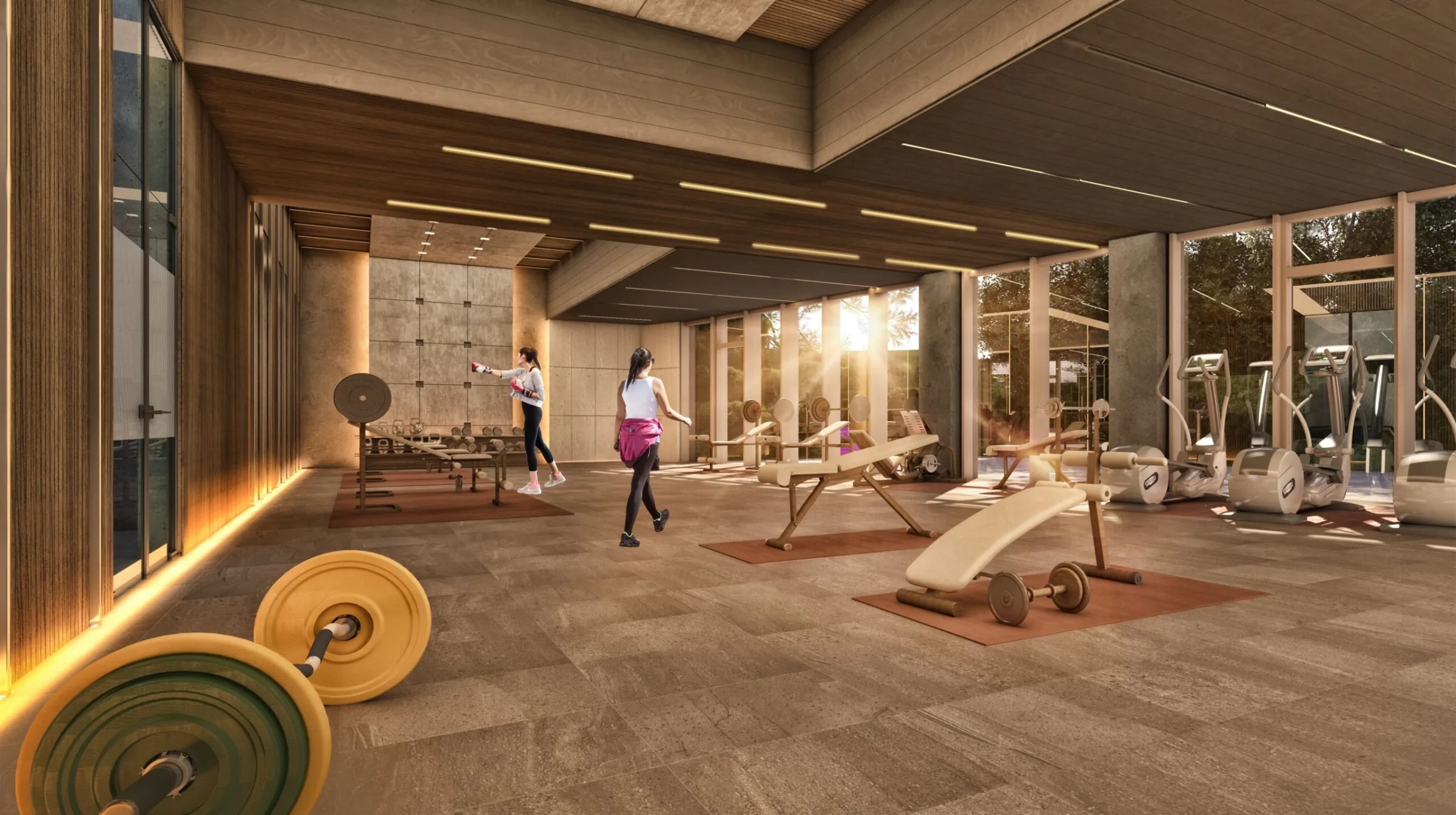 Seba Reserve fitness salonu