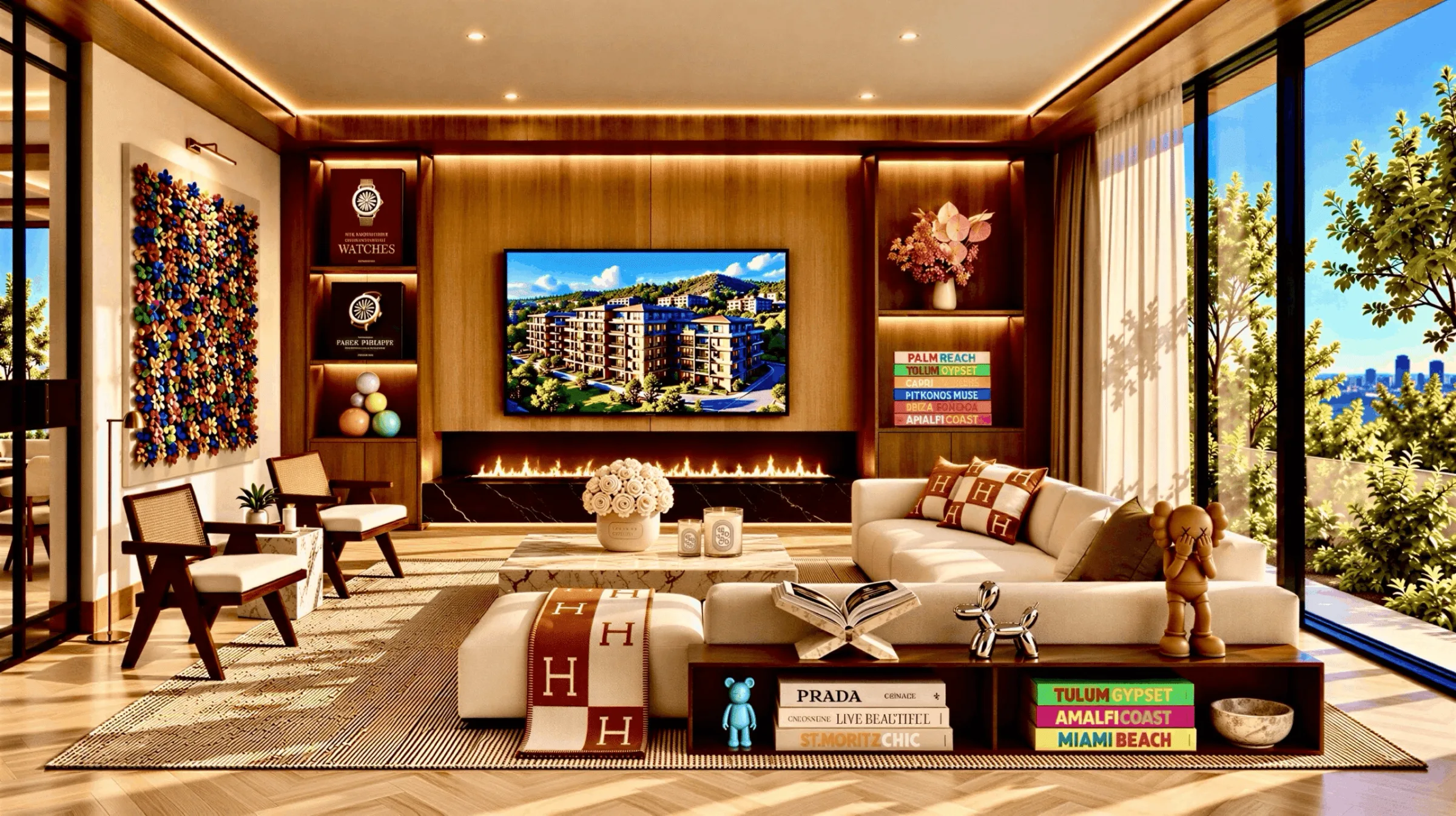 Seba Ulus Konakları show flat living room