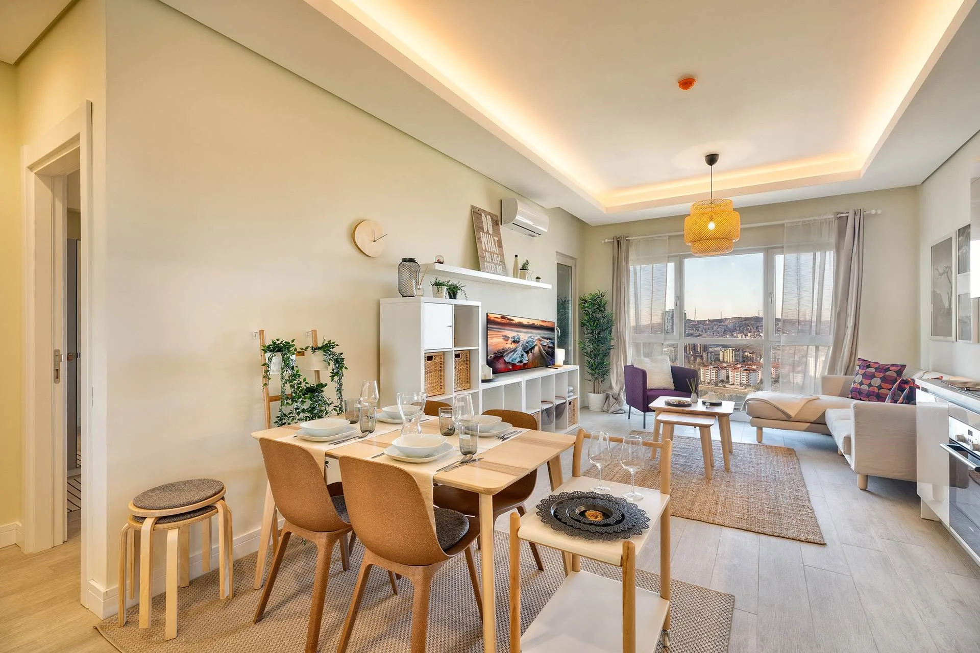 Marina Ankara örnek daire salon