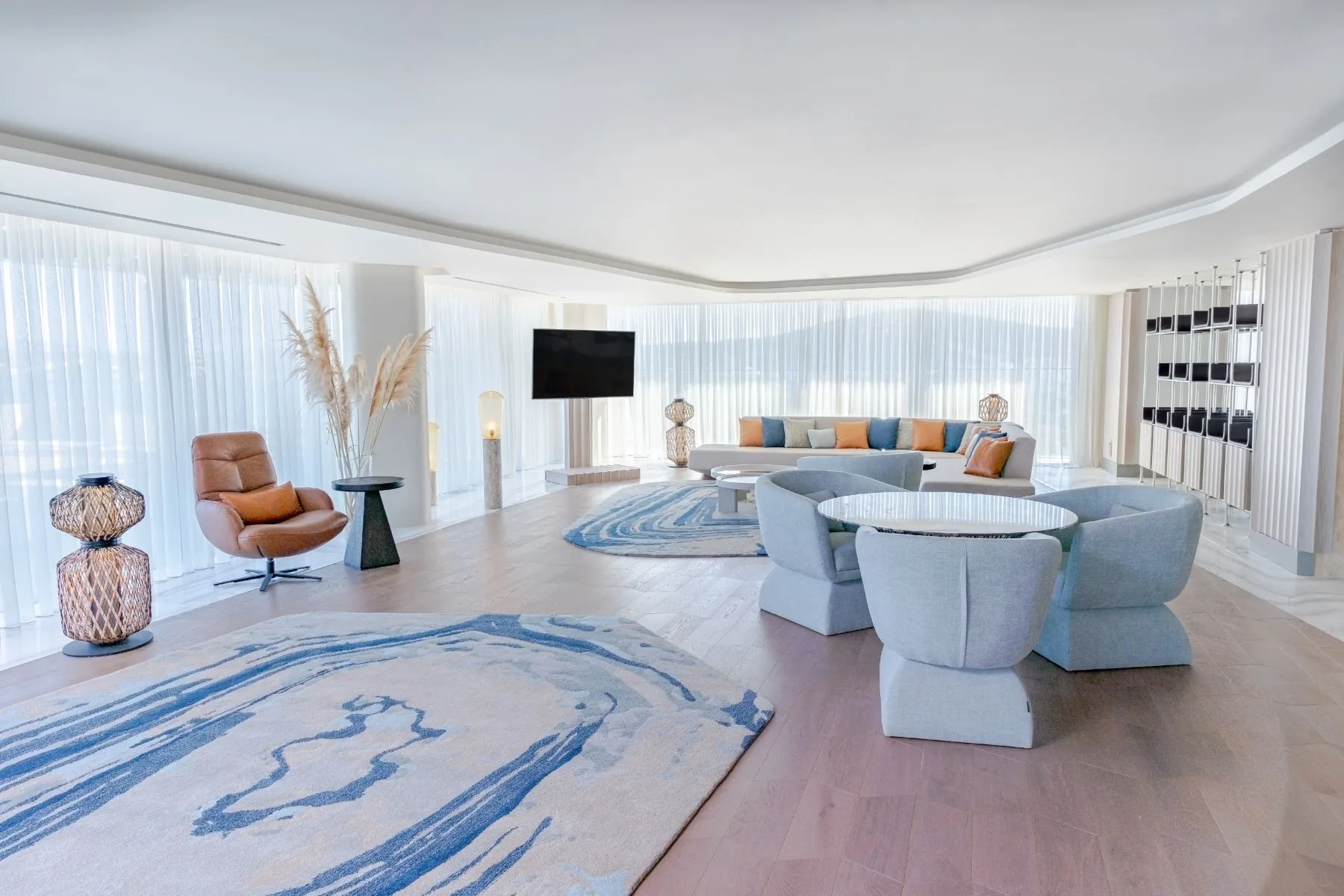 Penthouse living room