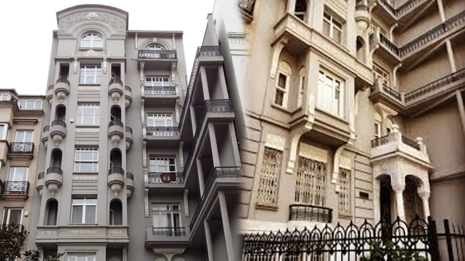 Teşvikiye Palas dış cephe
