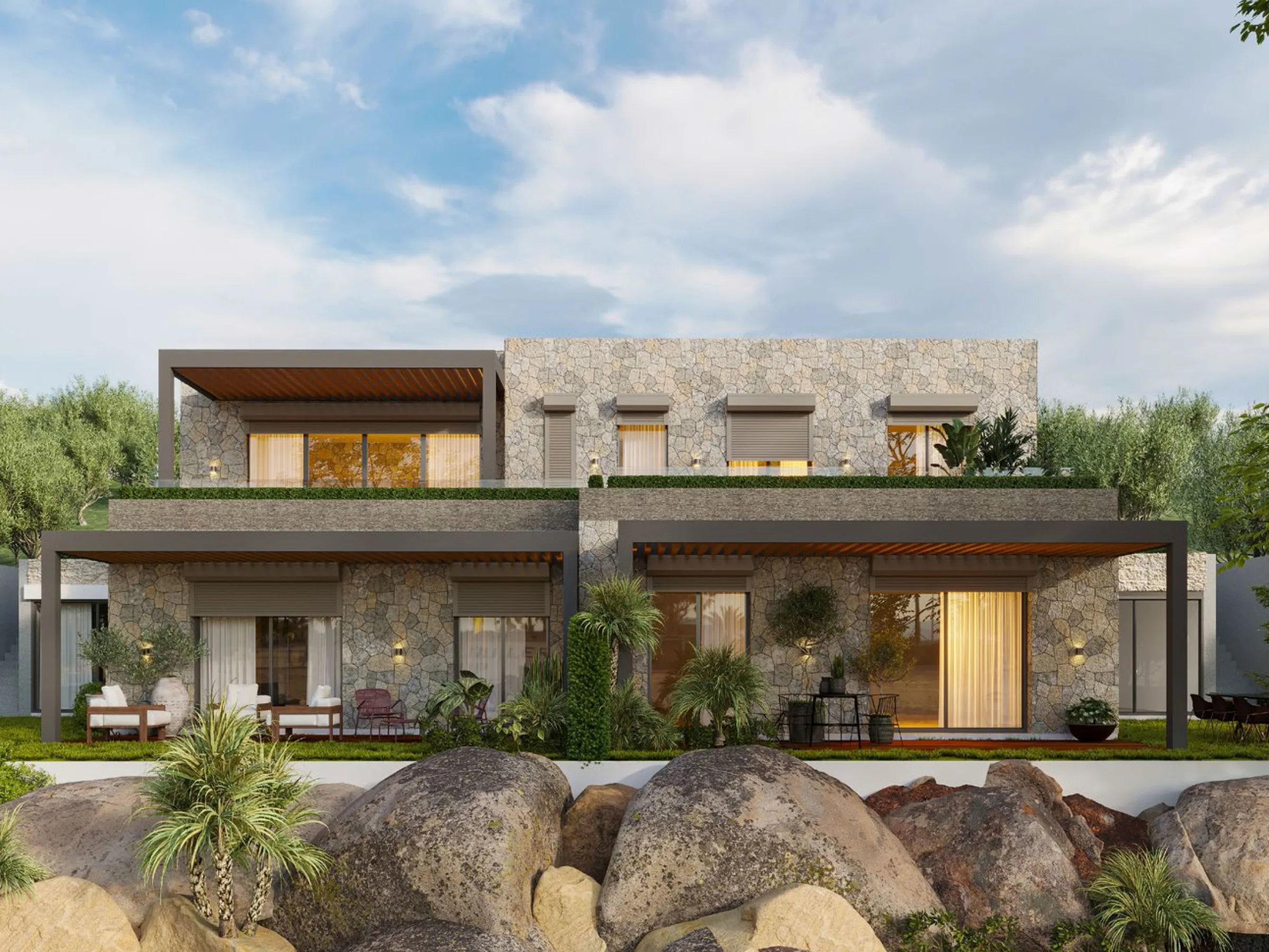 The Most Bodrum mansion exterior