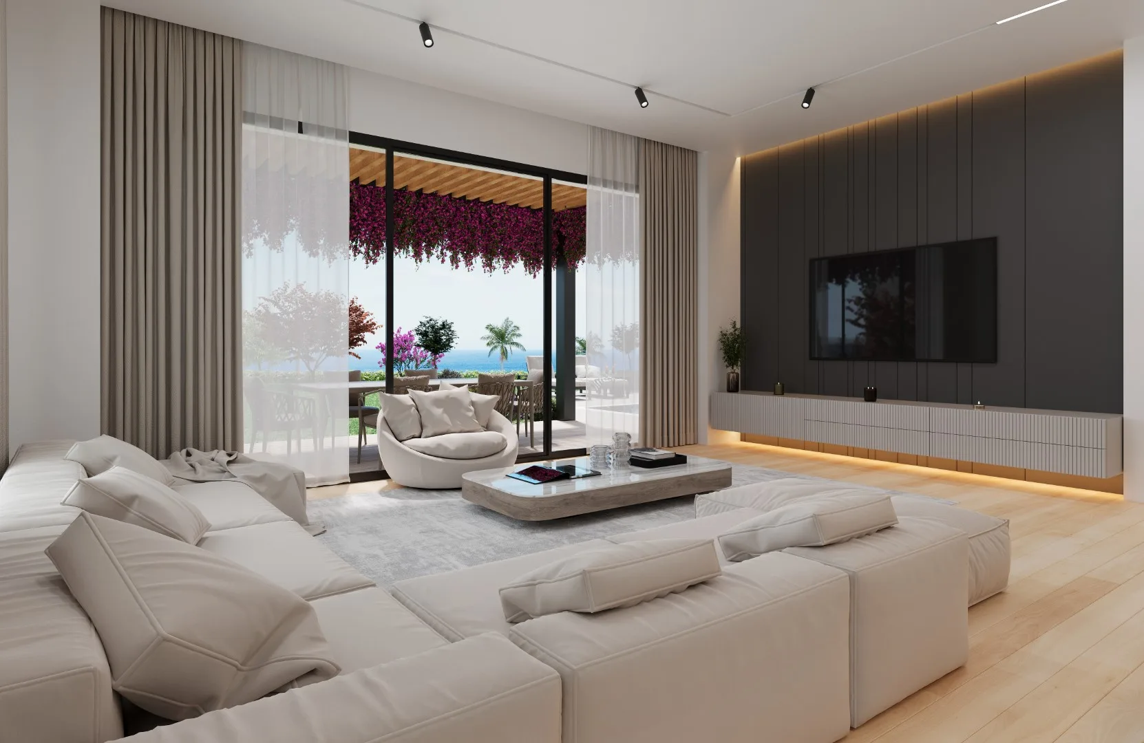 The Most Bodrum villa entrance hall