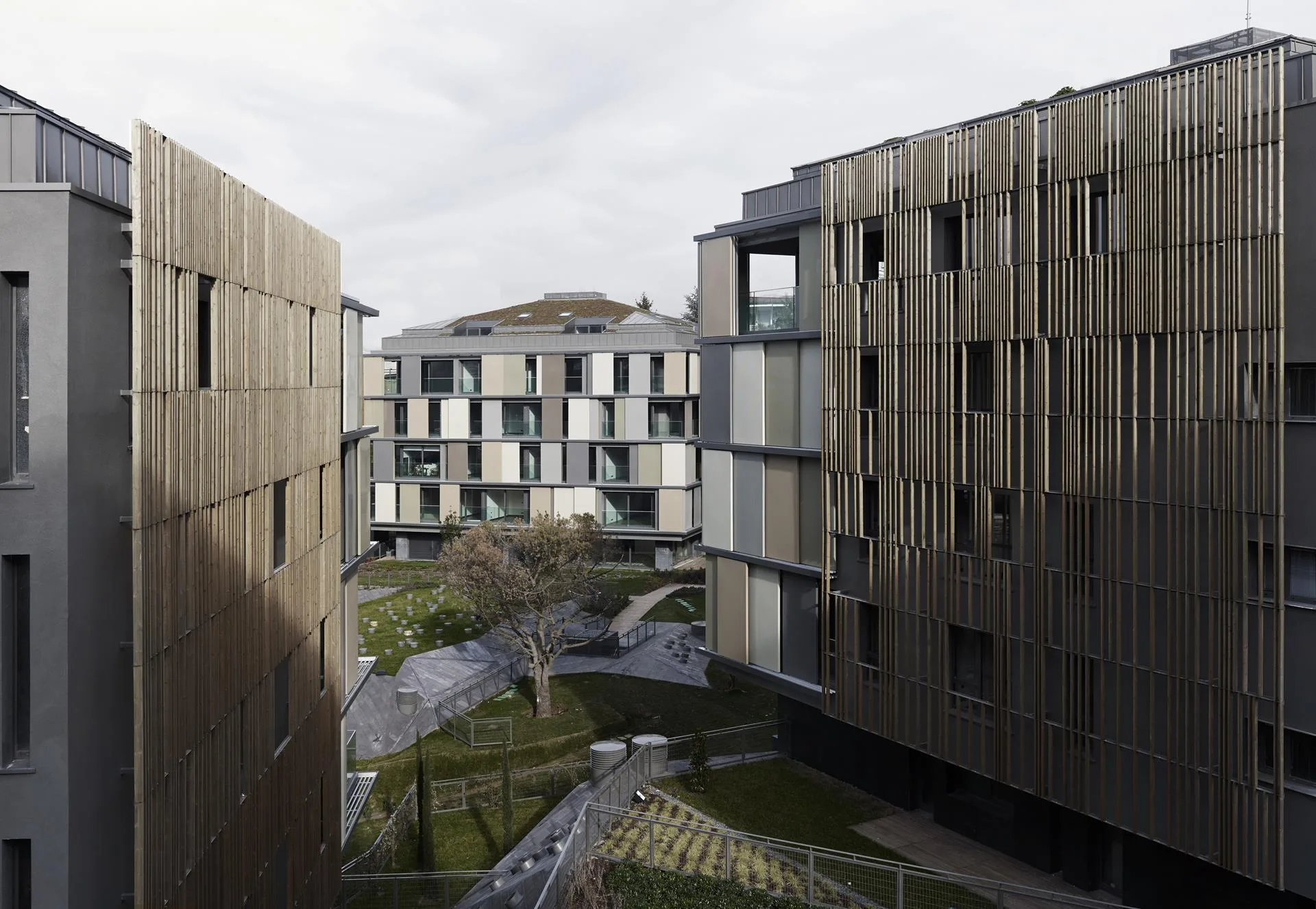 Ulus Savoy Residences ahşap lamelli cepheler