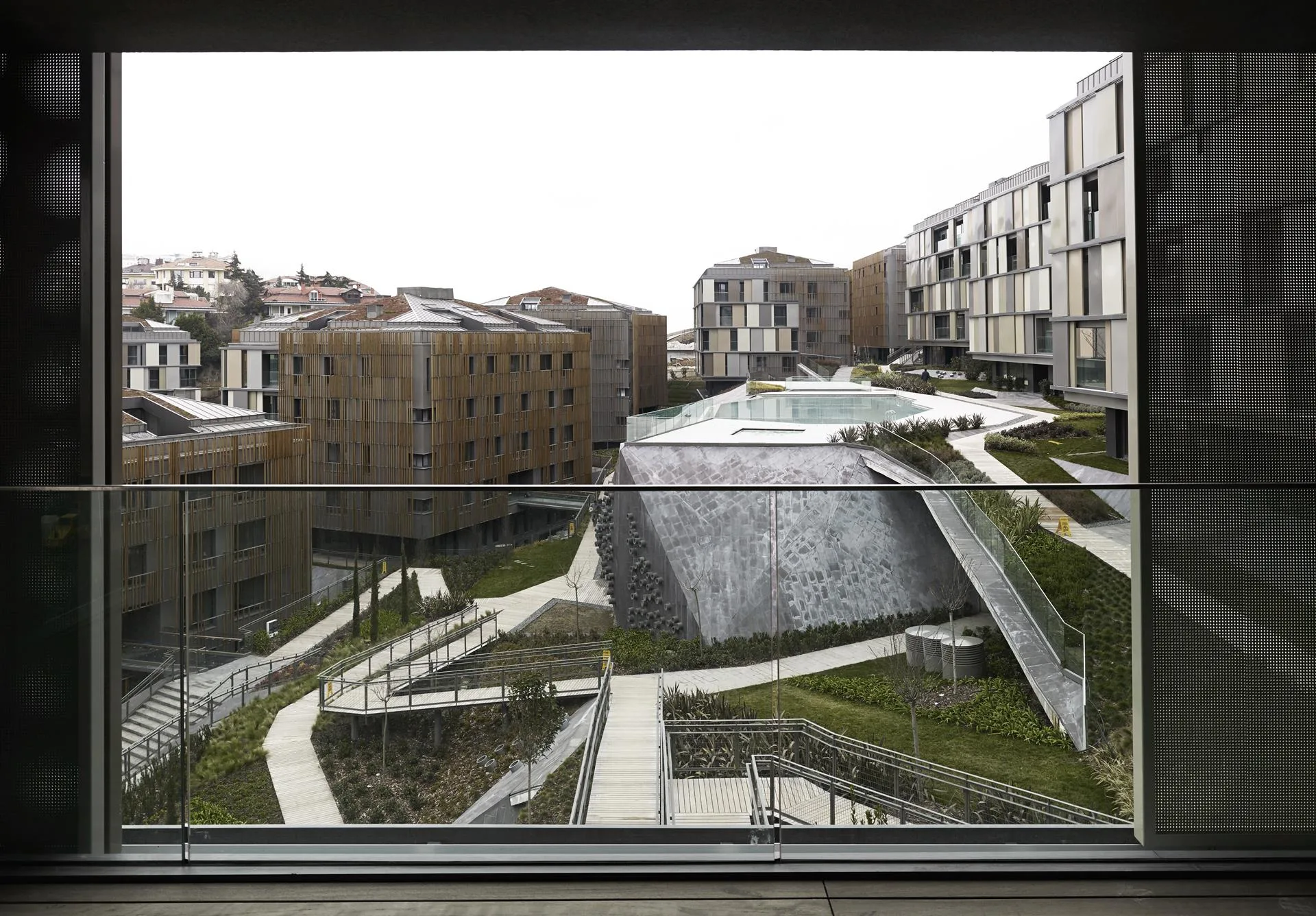Ulus Savoy Residences vadi peyzajı