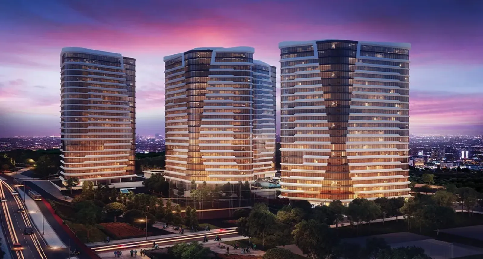 Uplife Kadıköy kuleler gün batımı